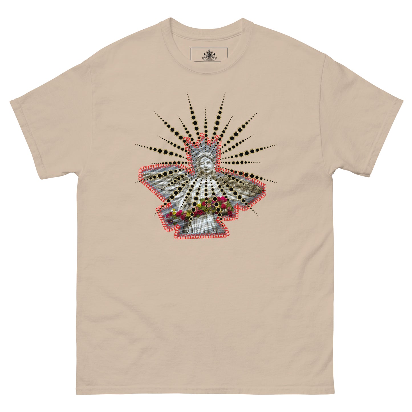 GIMME MY FXCKIN FLOWERS MENS CLASSIC ANGEL TEE