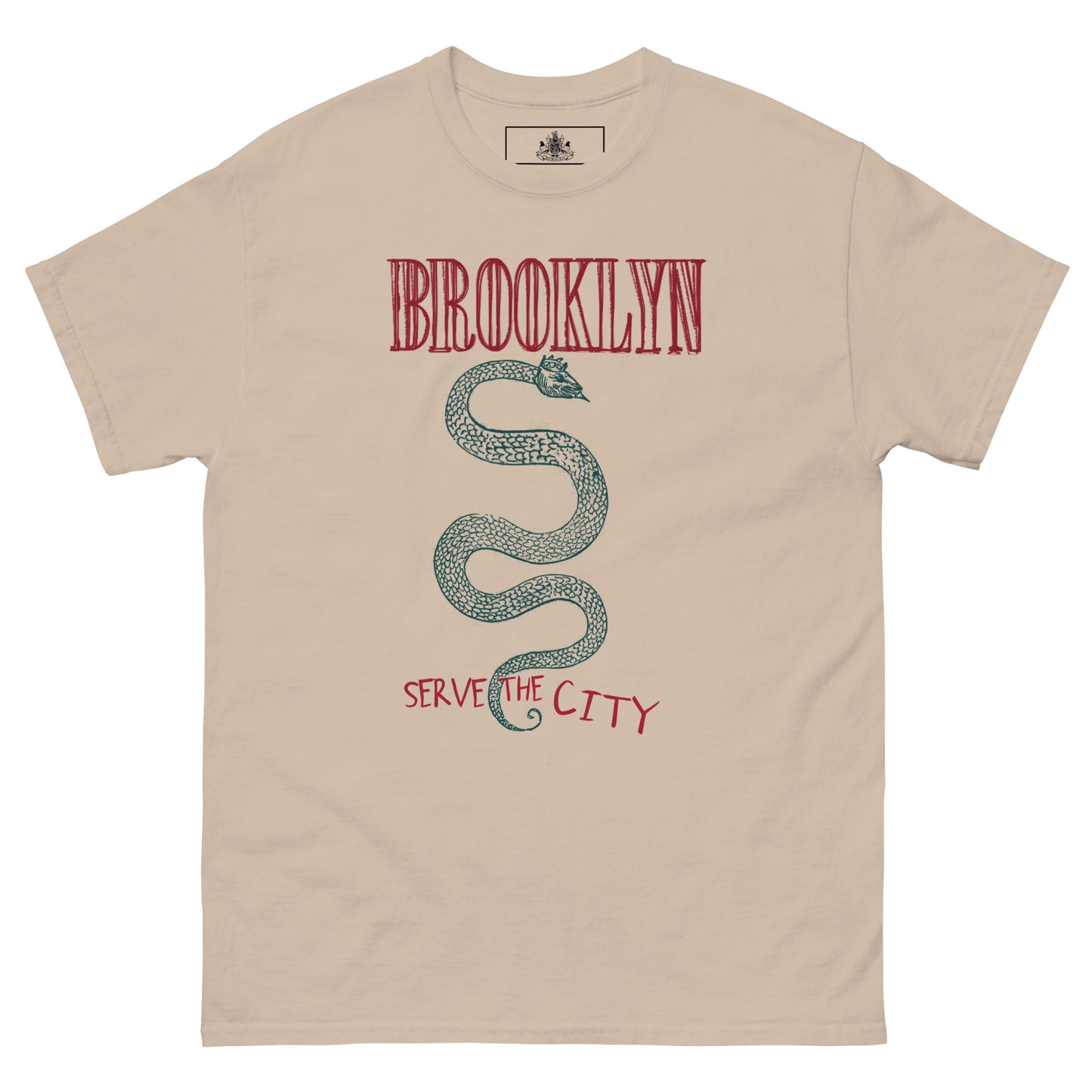 BK ROX - BROOKLYN SERVE THE CITY MENS CLASSIC TEE