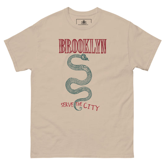 BK ROX - BROOKLYN SERVE THE CITY MENS CLASSIC TEE