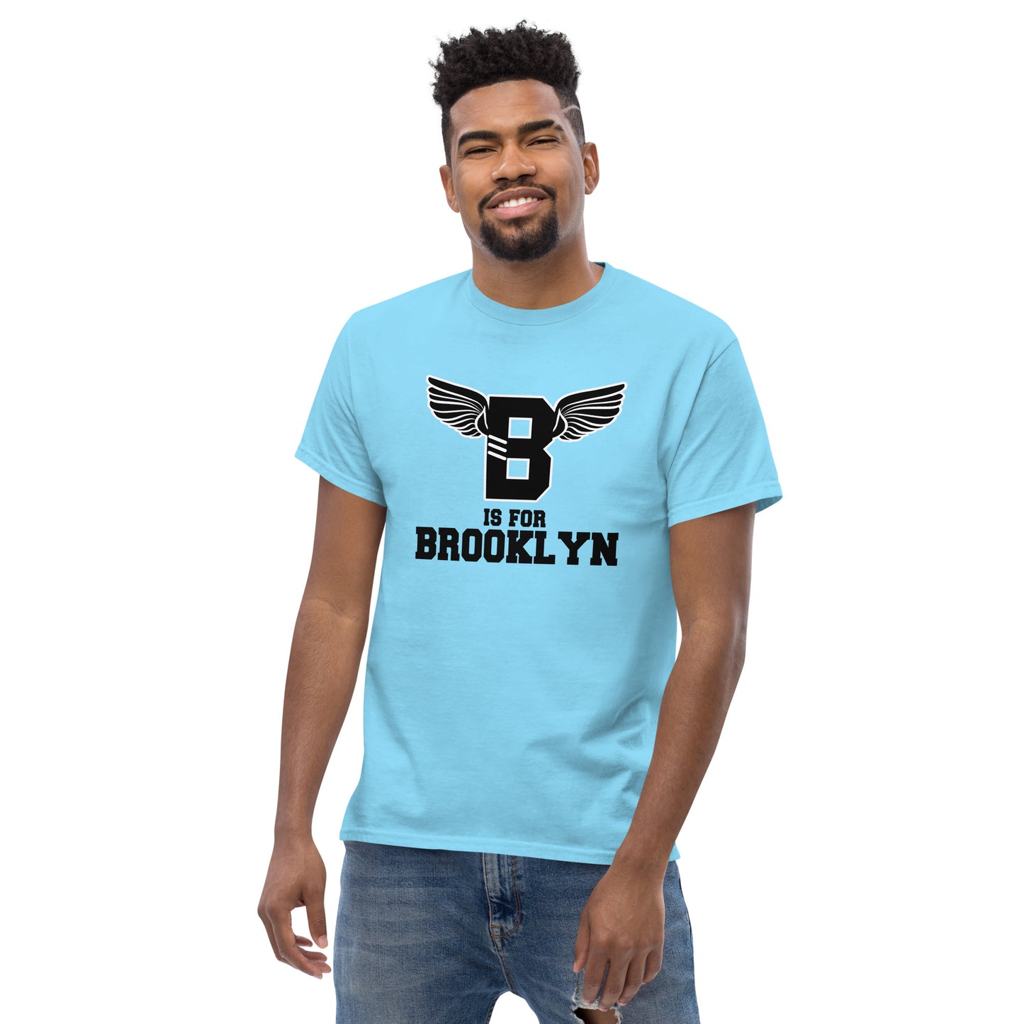 "B" IS FOR BROOKLYN - B-WING CLASSIC TEE (BLACK)