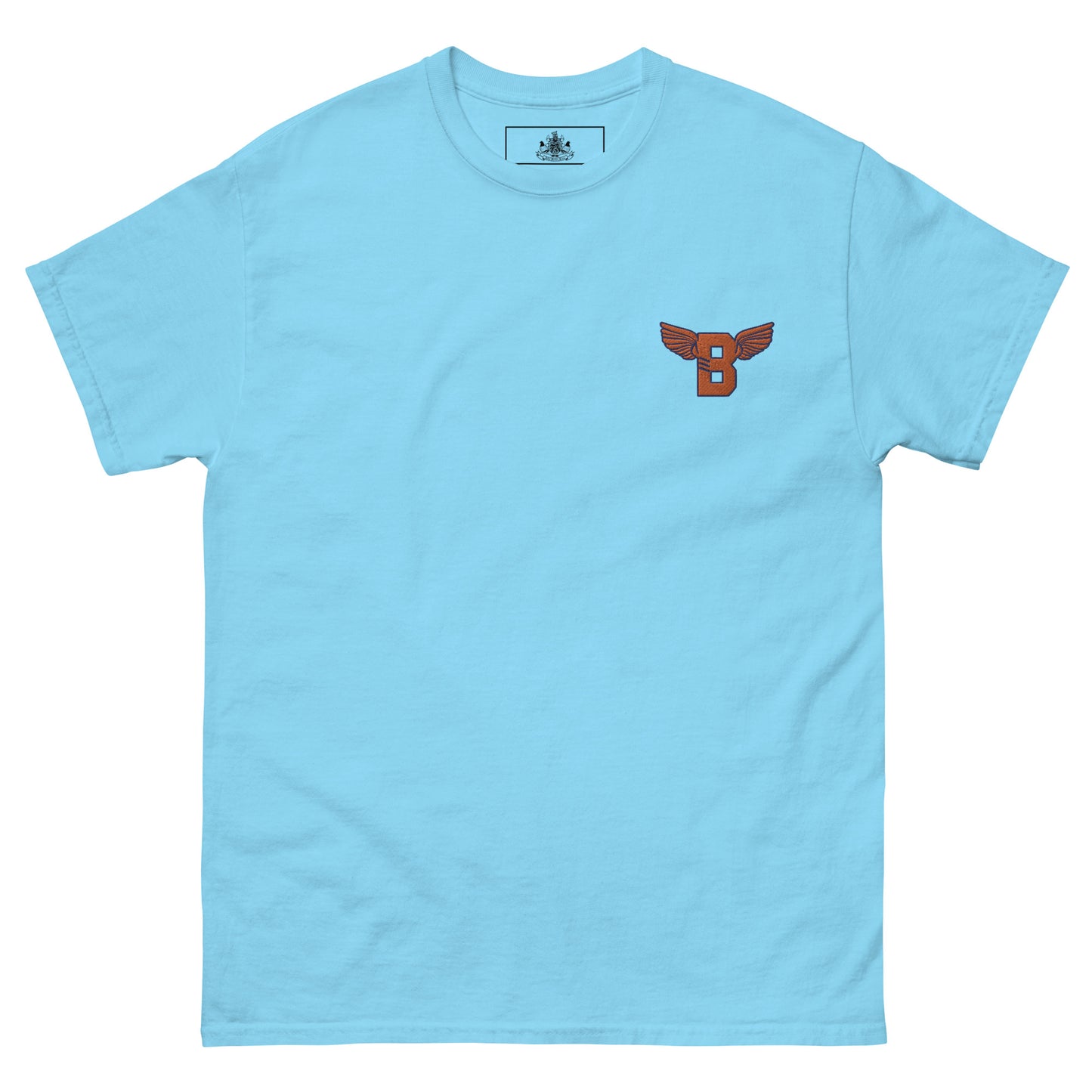 B-WING - NEIGHBORHOOD ATHLETICS CLASSIC TEE (ORANGE/NAVY)