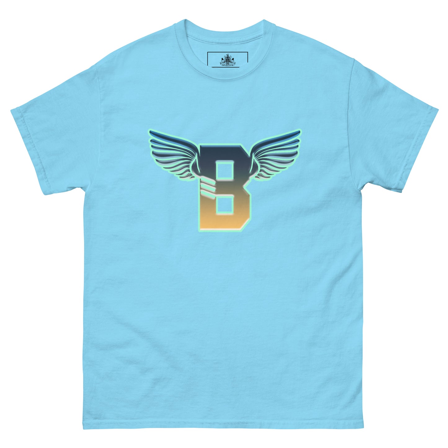 "B" IS FOR BROOKLYN - B-WING CLASSIC TEE (DUSK GRADIENT EMBOSS)