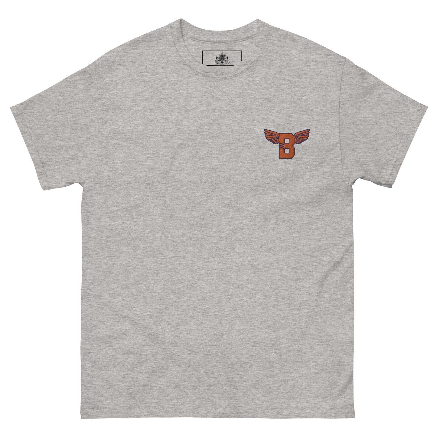 B-WING - NEIGHBORHOOD ATHLETICS CLASSIC TEE (ORANGE/NAVY)