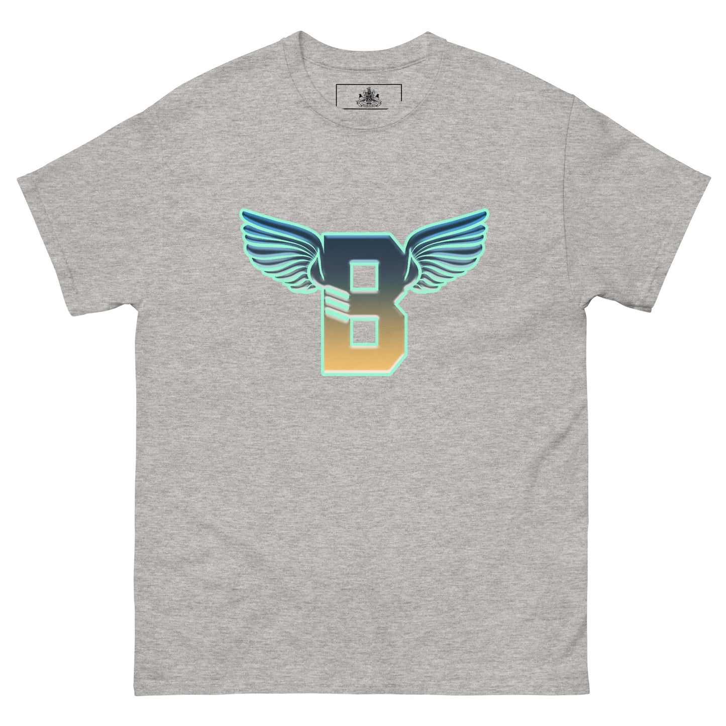 "B" IS FOR BROOKLYN - B-WING CLASSIC TEE (DUSK GRADIENT EMBOSS)