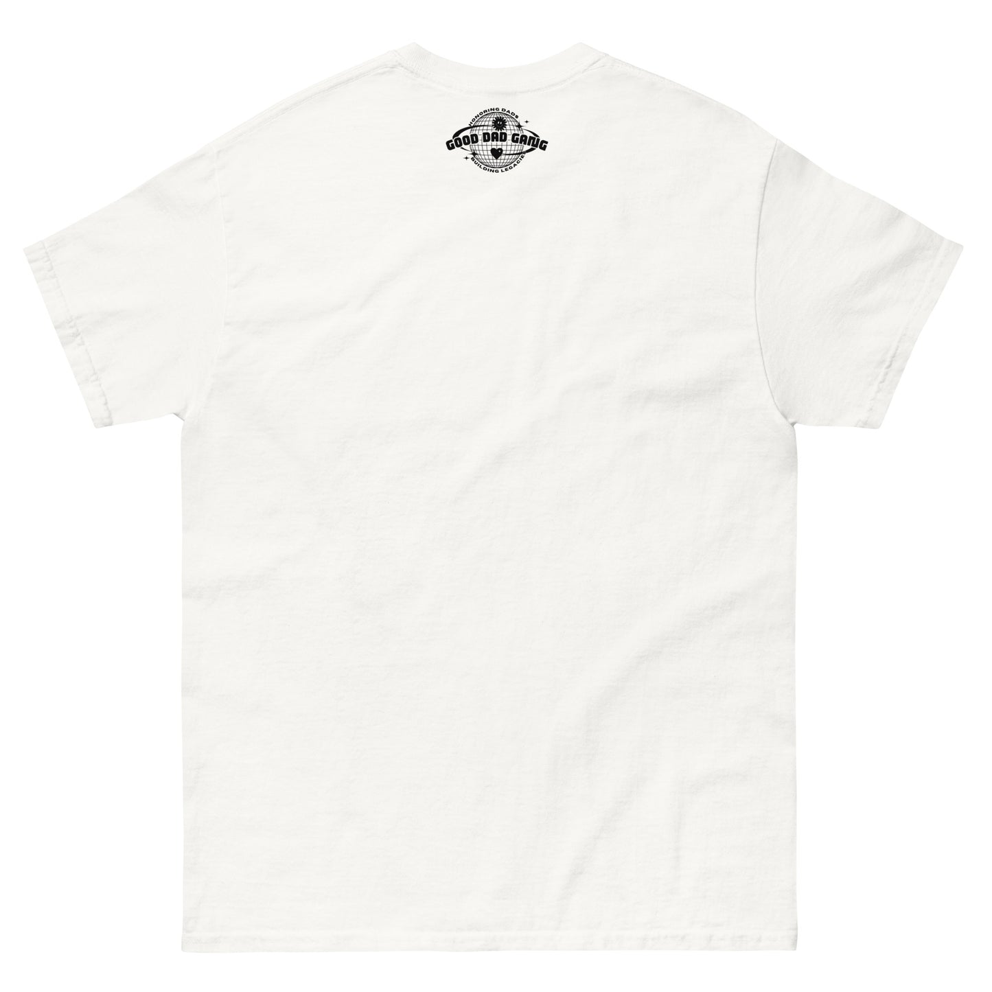 GOOD DAD GANG QT MENs CLASSIC TEE (BLACK)