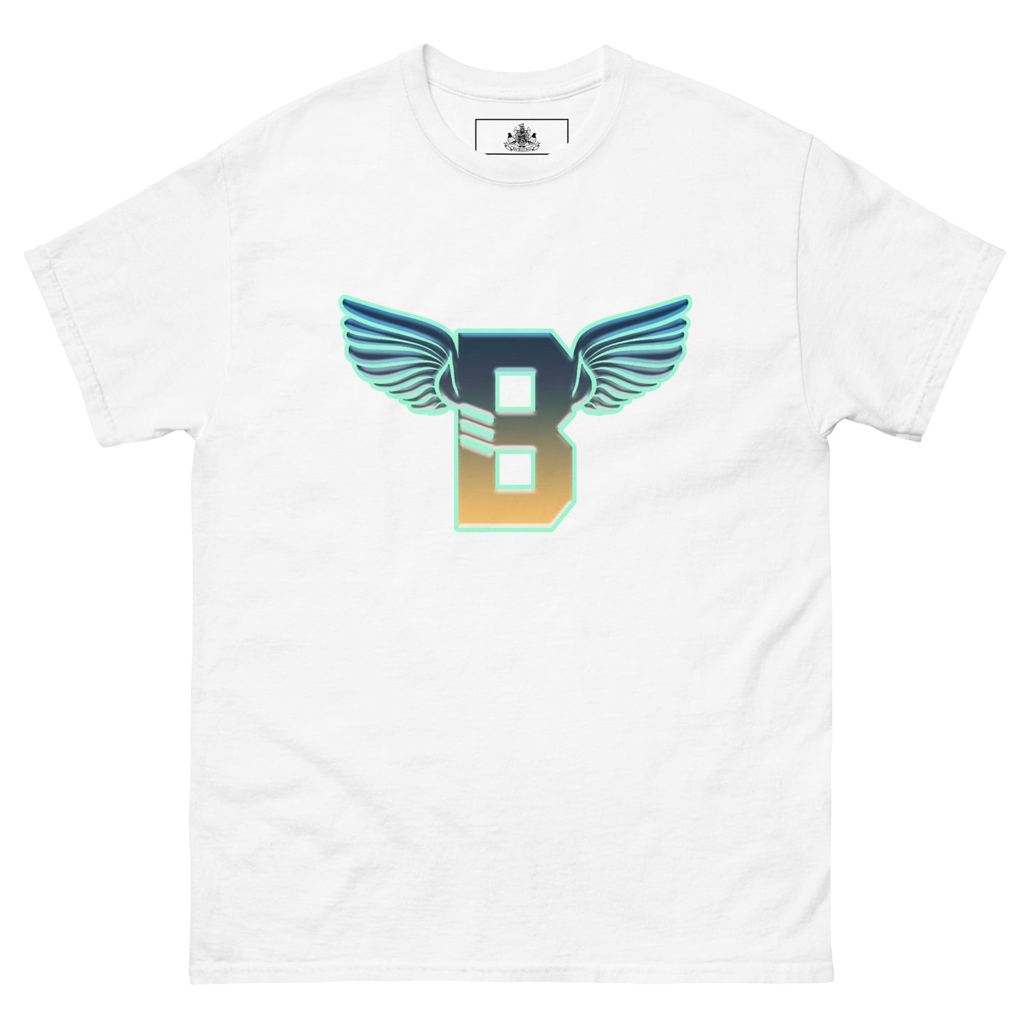 "B" IS FOR BROOKLYN - B-WING CLASSIC TEE (DUSK GRADIENT EMBOSS)