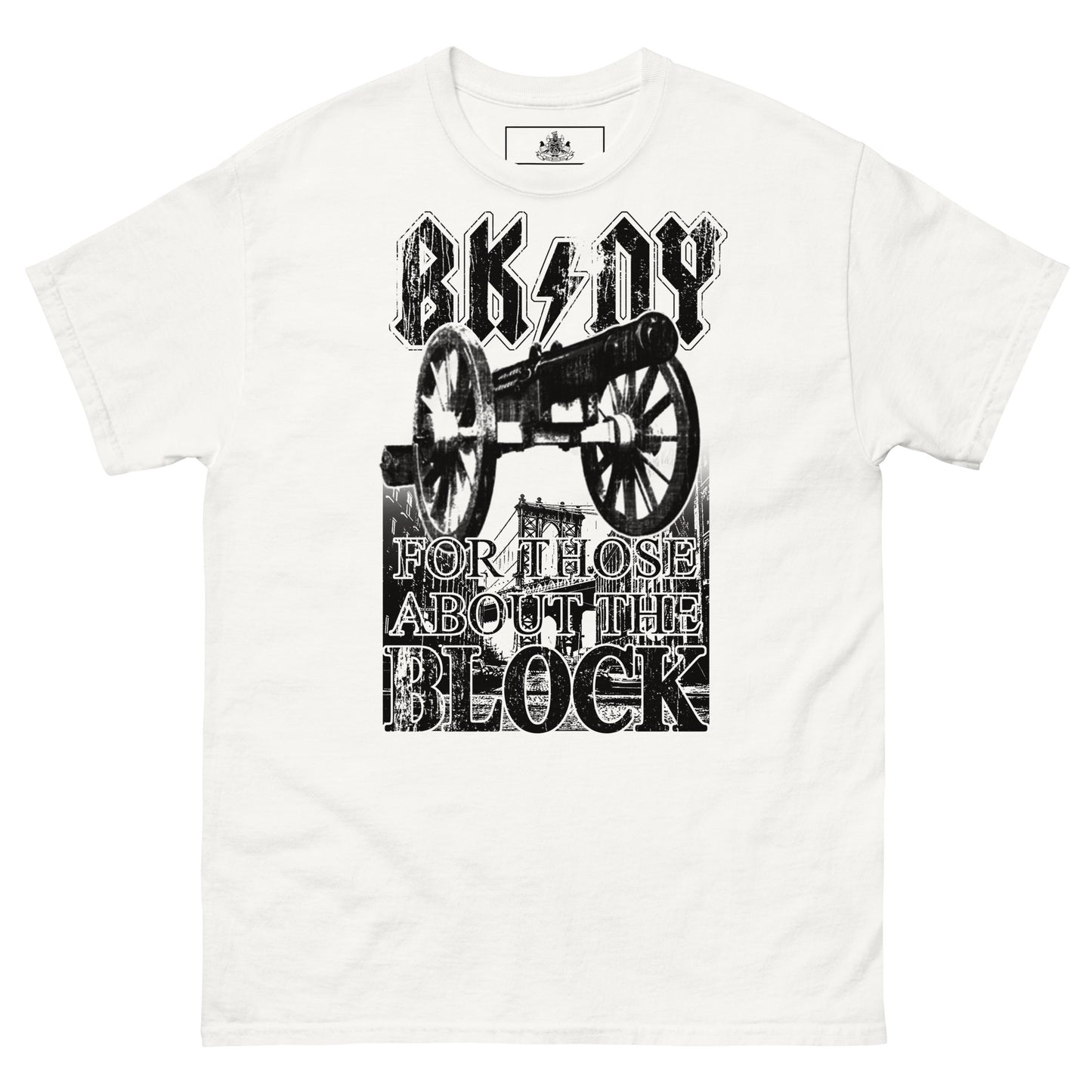 BKRX - FOR THOSE ABOUT THE BLOCK (BLACK) MENS CLASSIC TEE