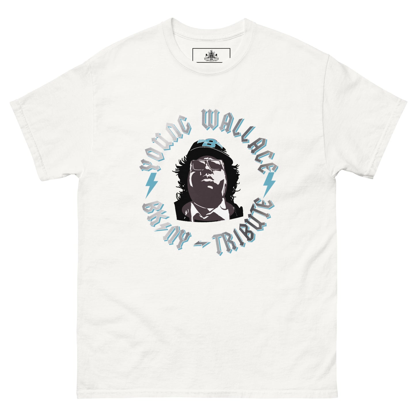 BK ROX - YOUNG WALLACE/CHROME EDITION MENS CLASSIC TEE