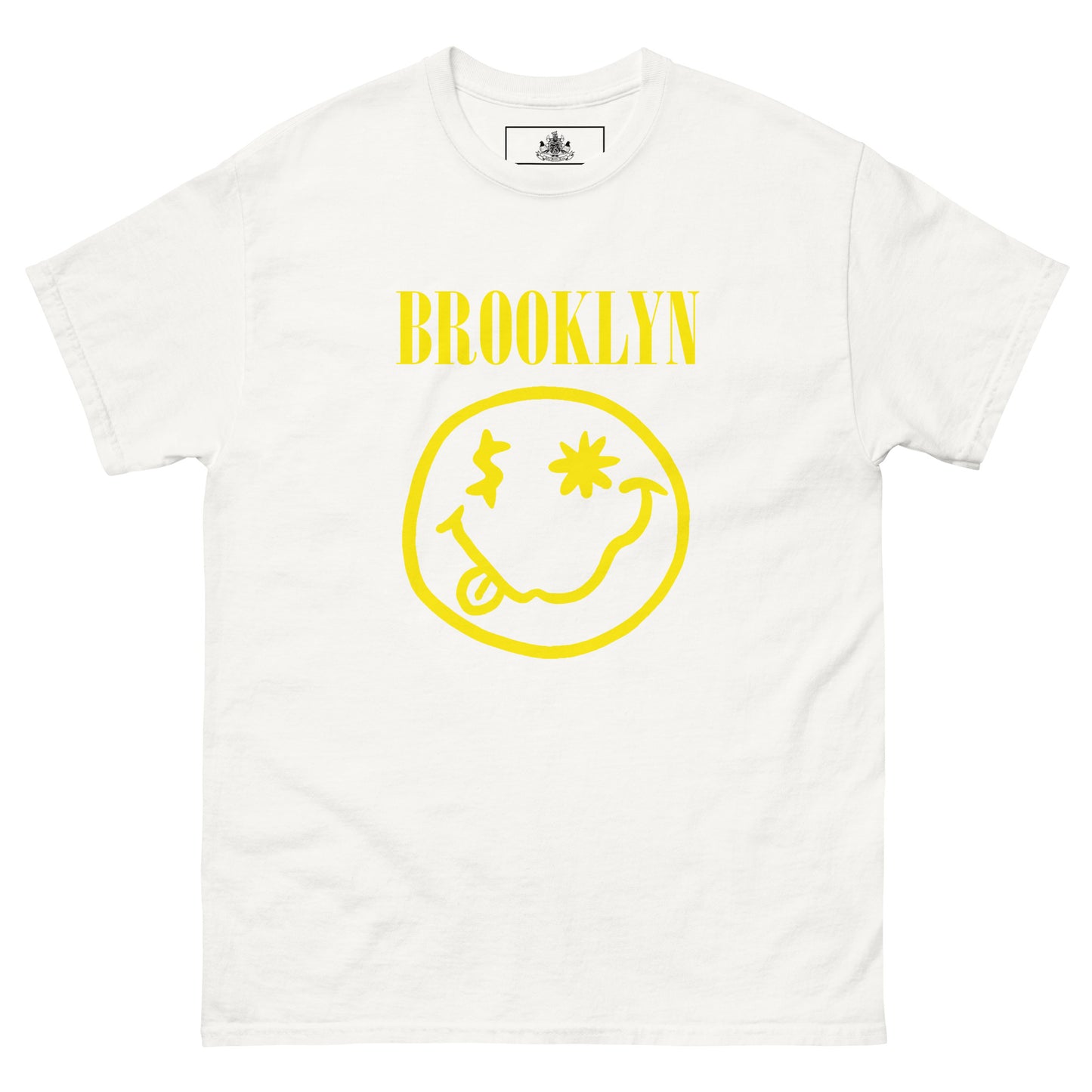 BK ROX - BROOKLYN "SMILEY" FACE MENS CLASSIC TEE