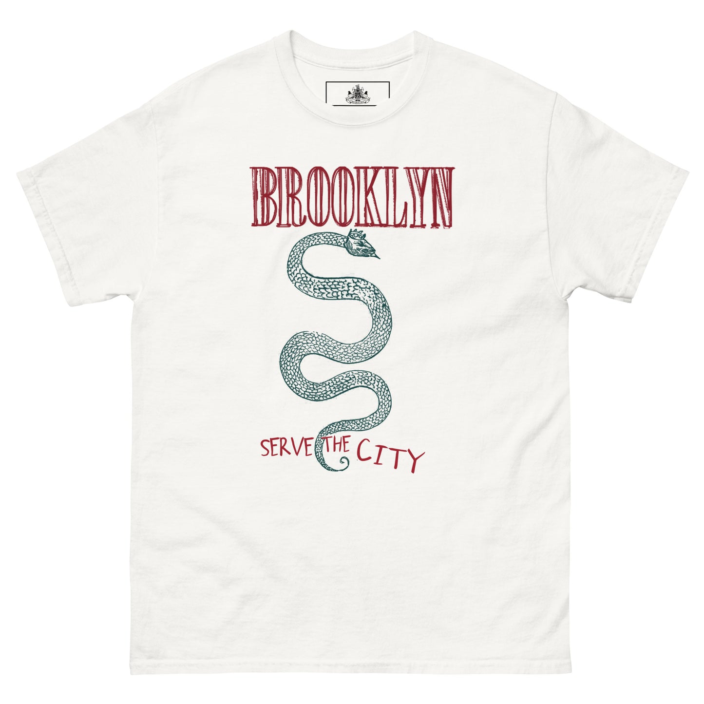 BK ROX - BROOKLYN SERVE THE CITY MENS CLASSIC TEE