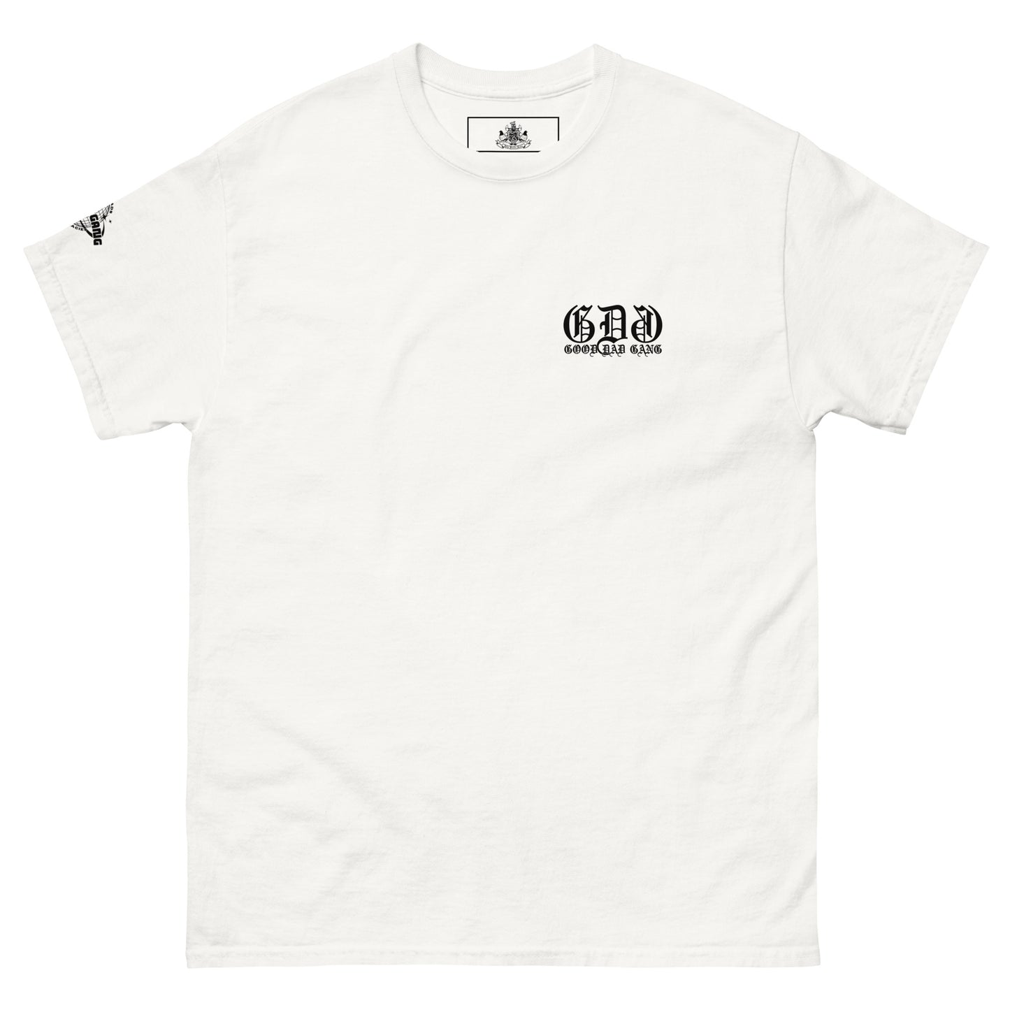 GOOD DAD GANG BANDANA MENs CLASSIC TEE (BLACK)