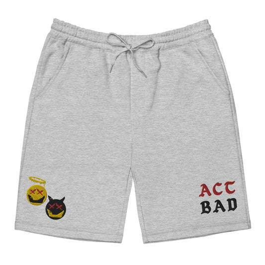 ACT BAD MENS FLEECE SHORTS