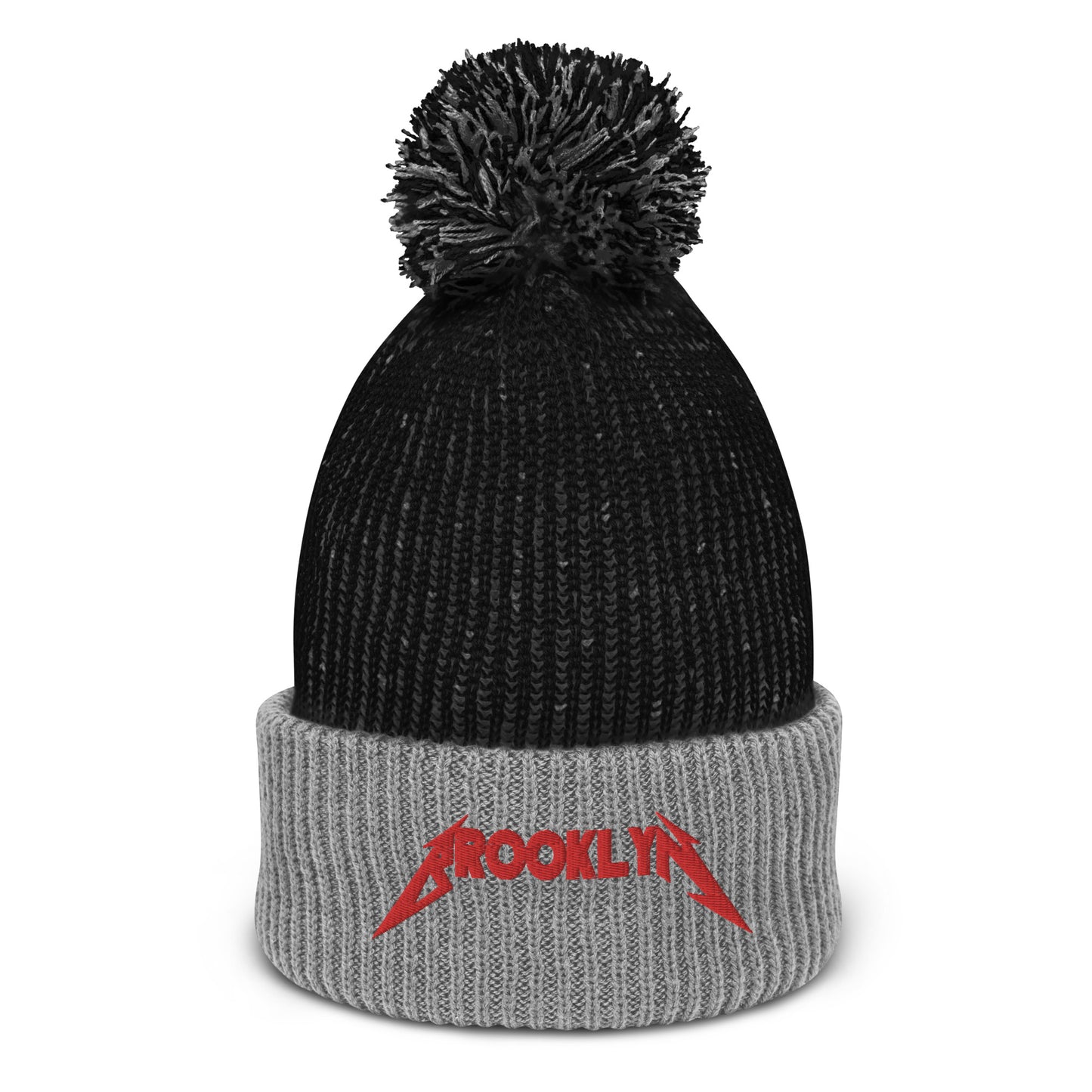 BK ROX - METALLICA STYLE BROOKLYN POM-POM BEANIE