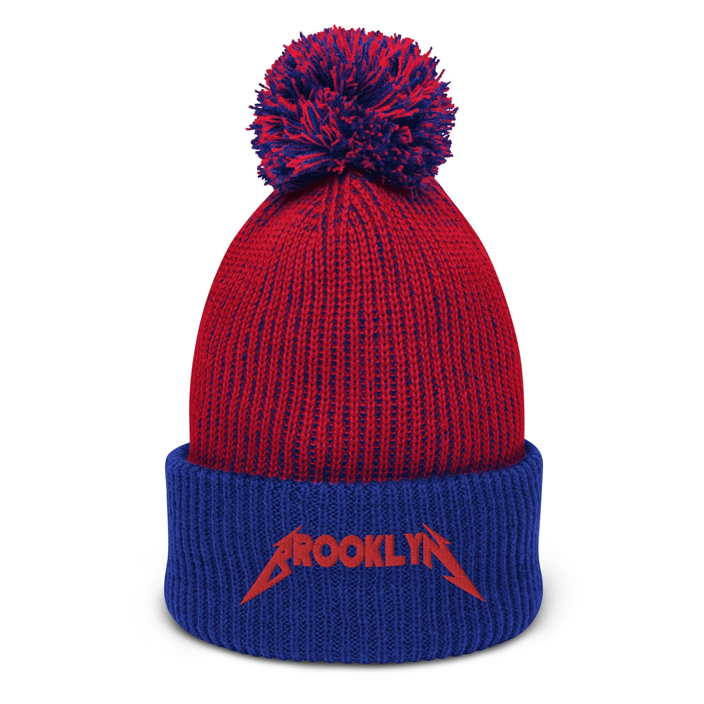 BK ROX - METALLICA STYLE BROOKLYN POM-POM BEANIE