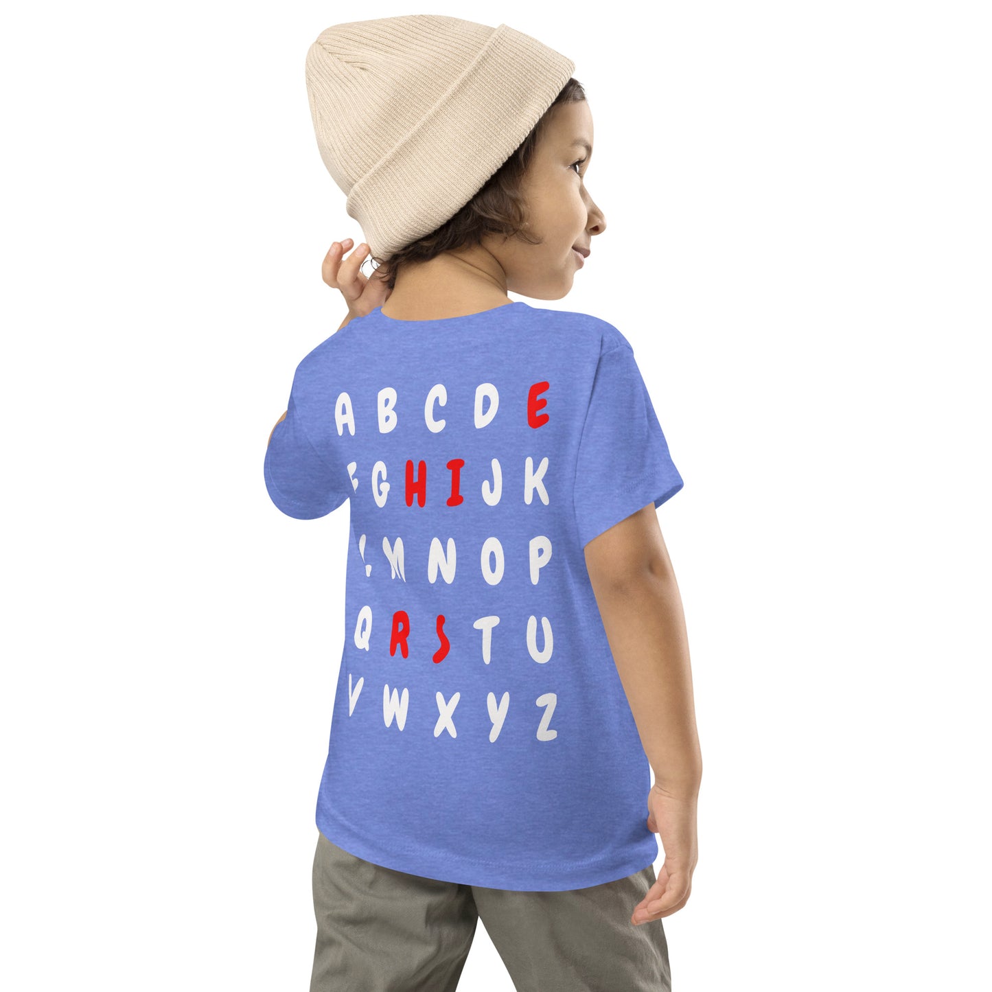 ABC's TODDLER TEE (WHITE)