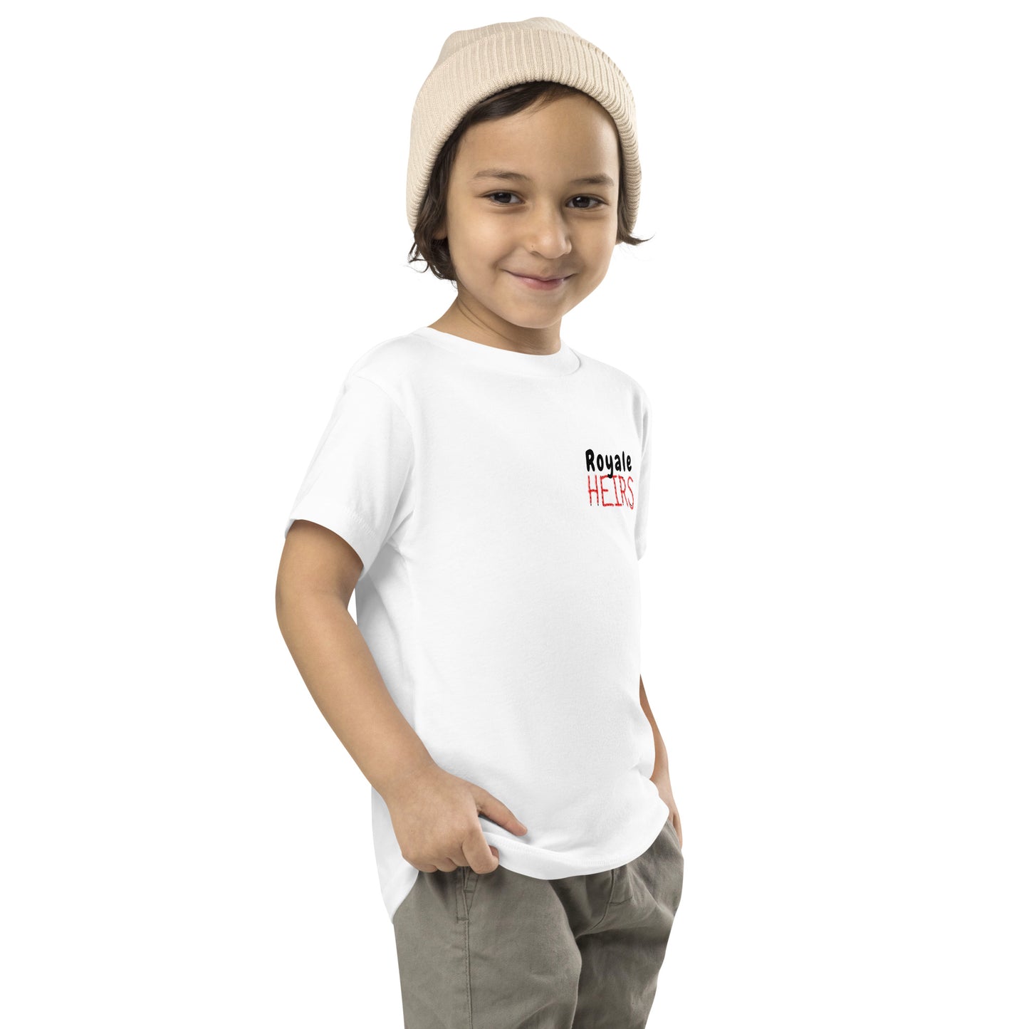 ABC's TRACING TODDLER TEE BLACK)