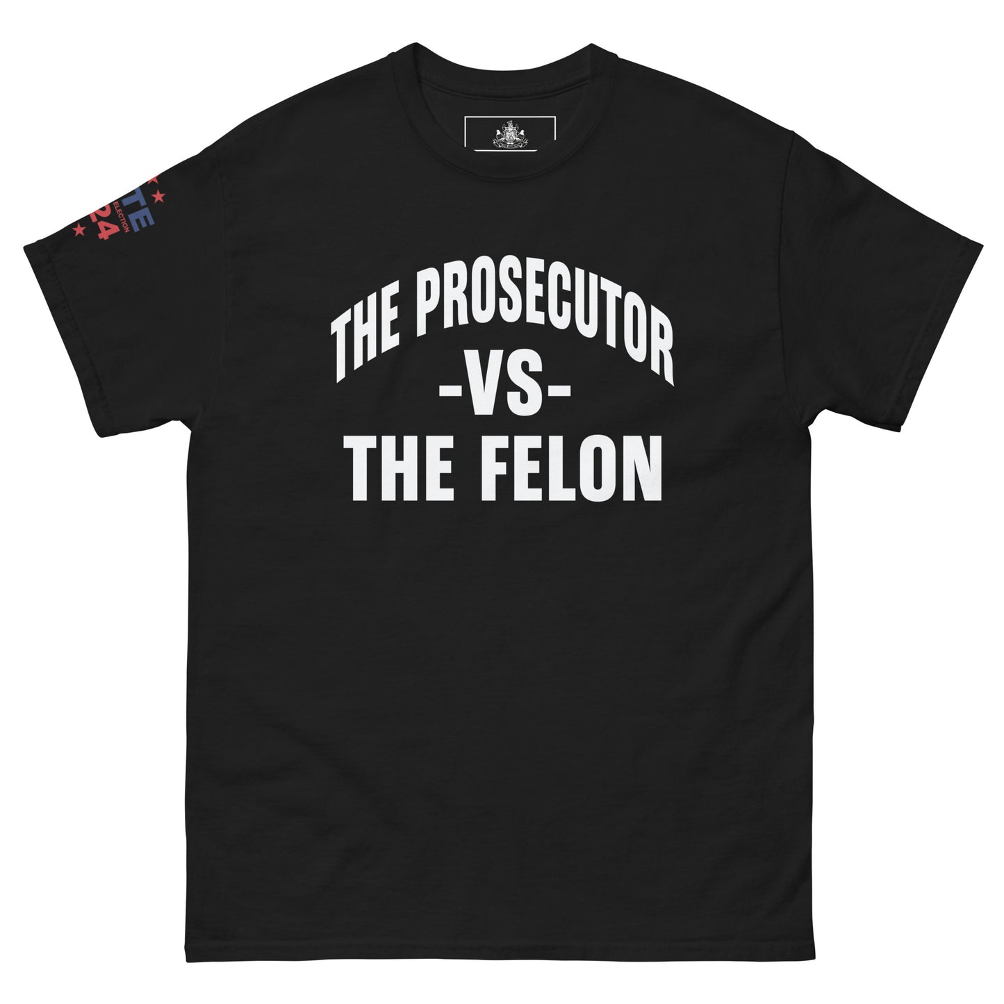 MALA: THE PROSECUTOR VS THE FELON UNISEX TEE (WHITE)