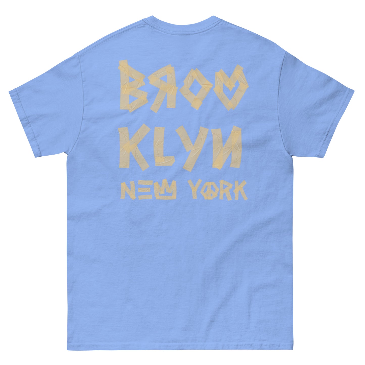 BROOKLYN "MASK & TAPE" TEE (EMBRODIERED CHEST)