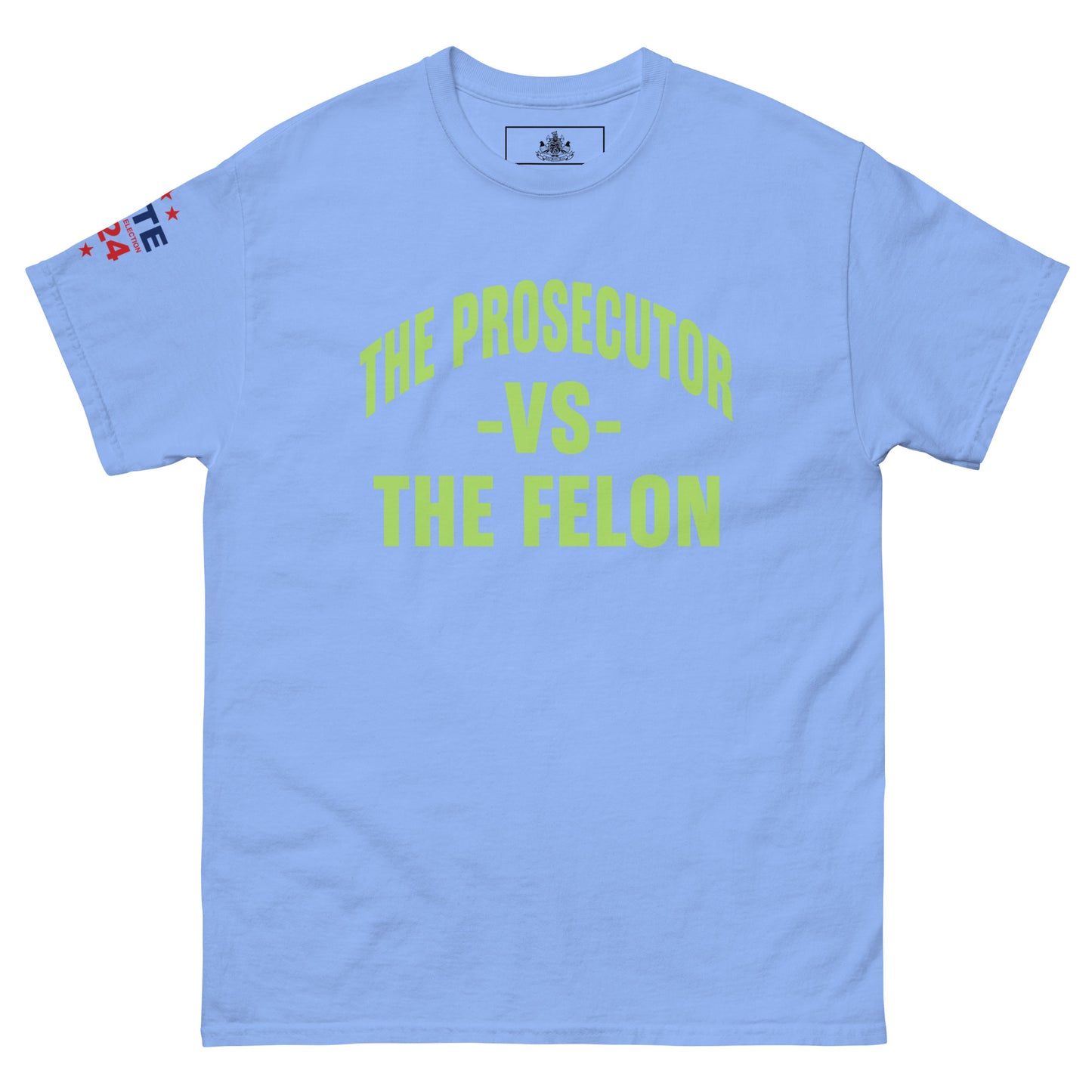 MALA: THE PROSECUTOR VS THE FELON UNISEX TEE (GREEN)