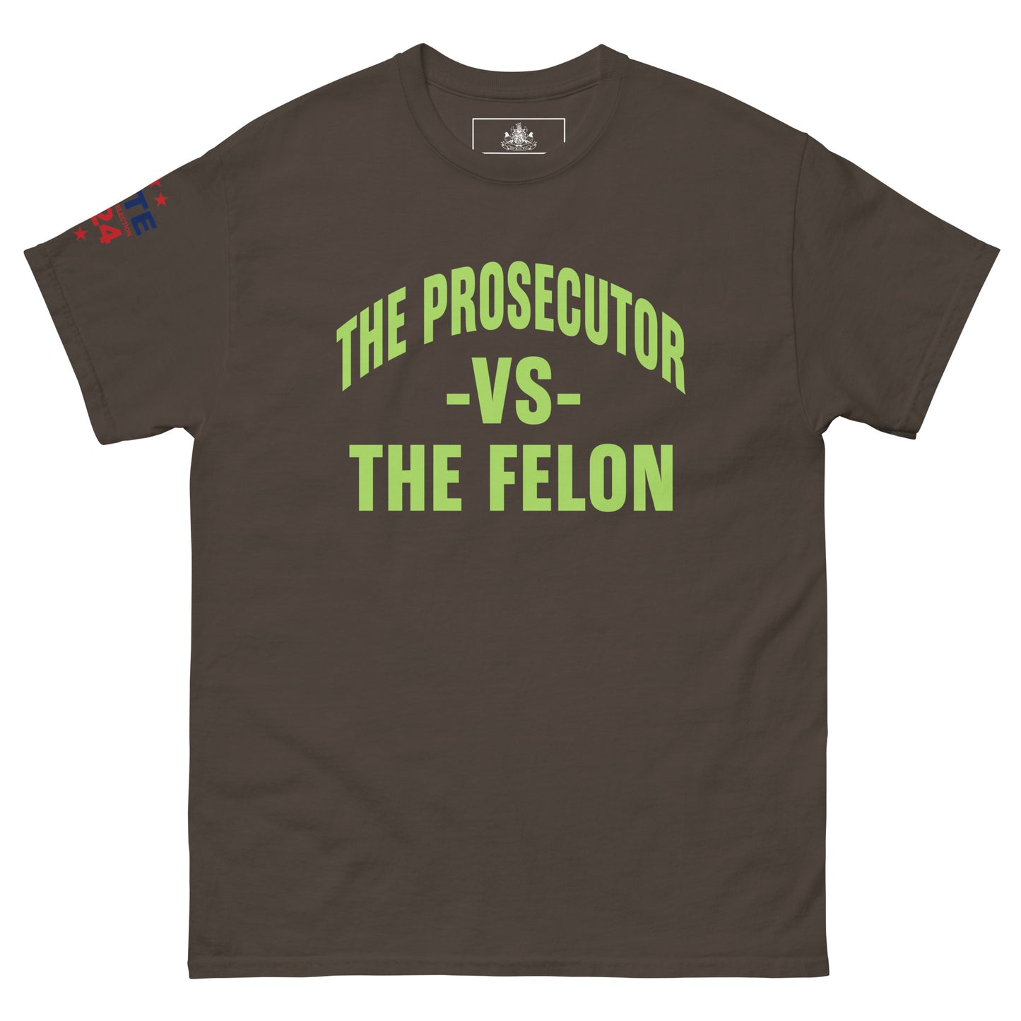 MALA: THE PROSECUTOR VS THE FELON UNISEX TEE (GREEN)