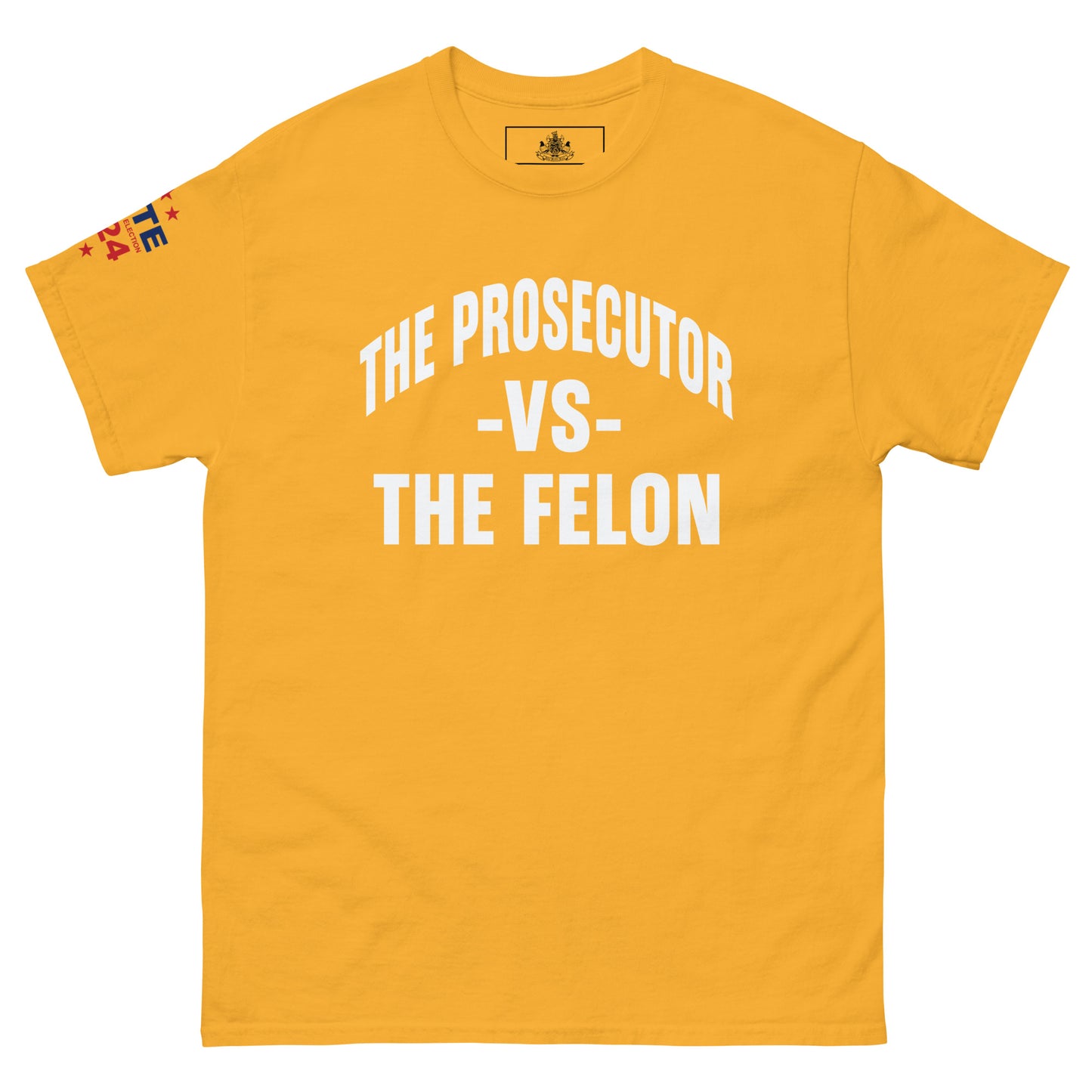 MALA: THE PROSECUTOR VS THE FELON UNISEX TEE (WHITE)