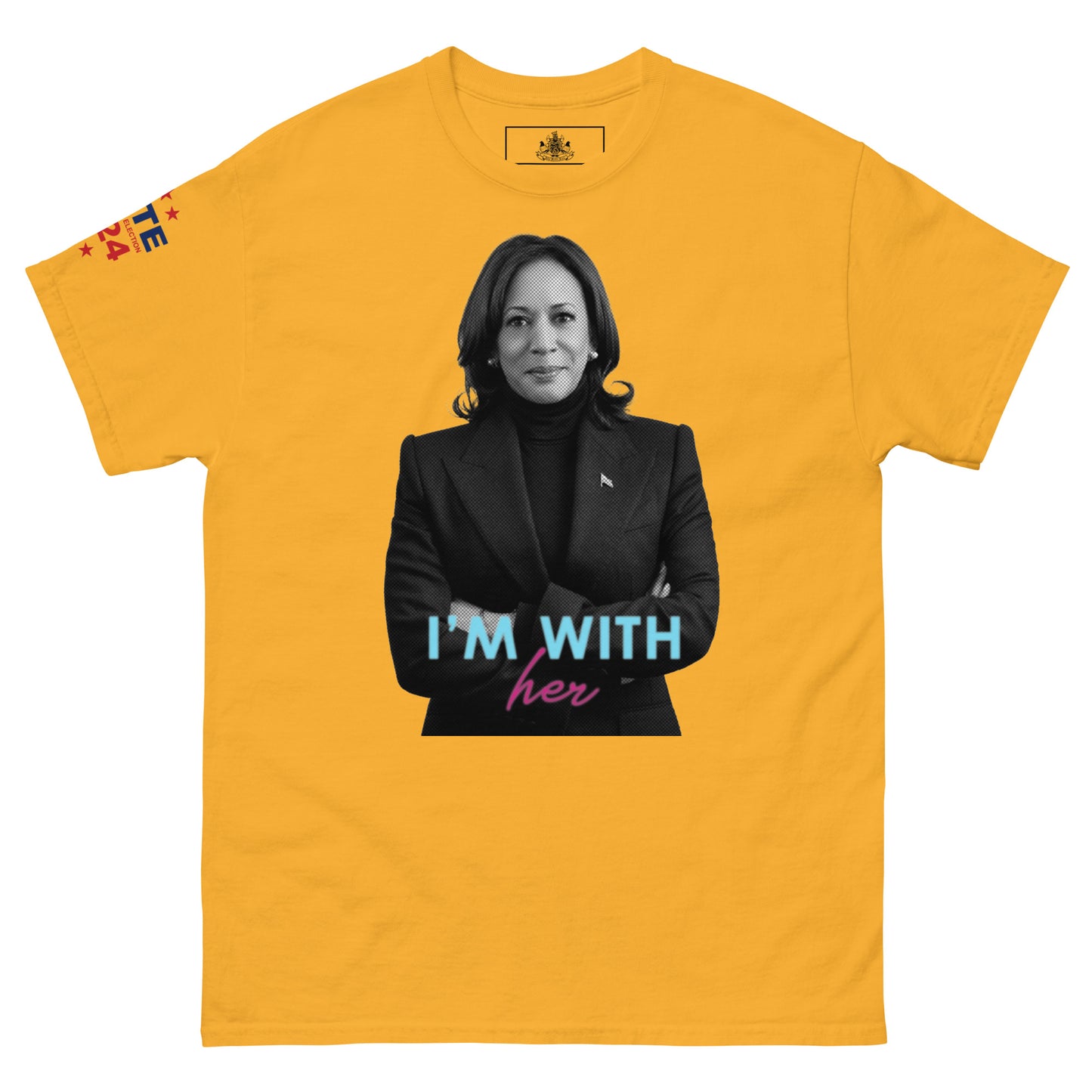 MALA: I'M WITH HER UNISEX TEE (BLACK)