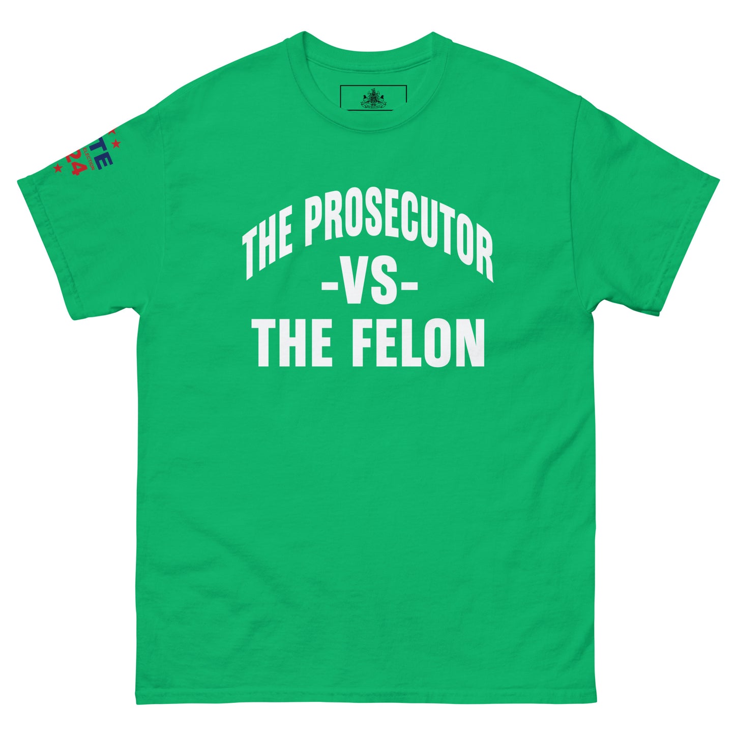 MALA: THE PROSECUTOR VS THE FELON UNISEX TEE (WHITE)