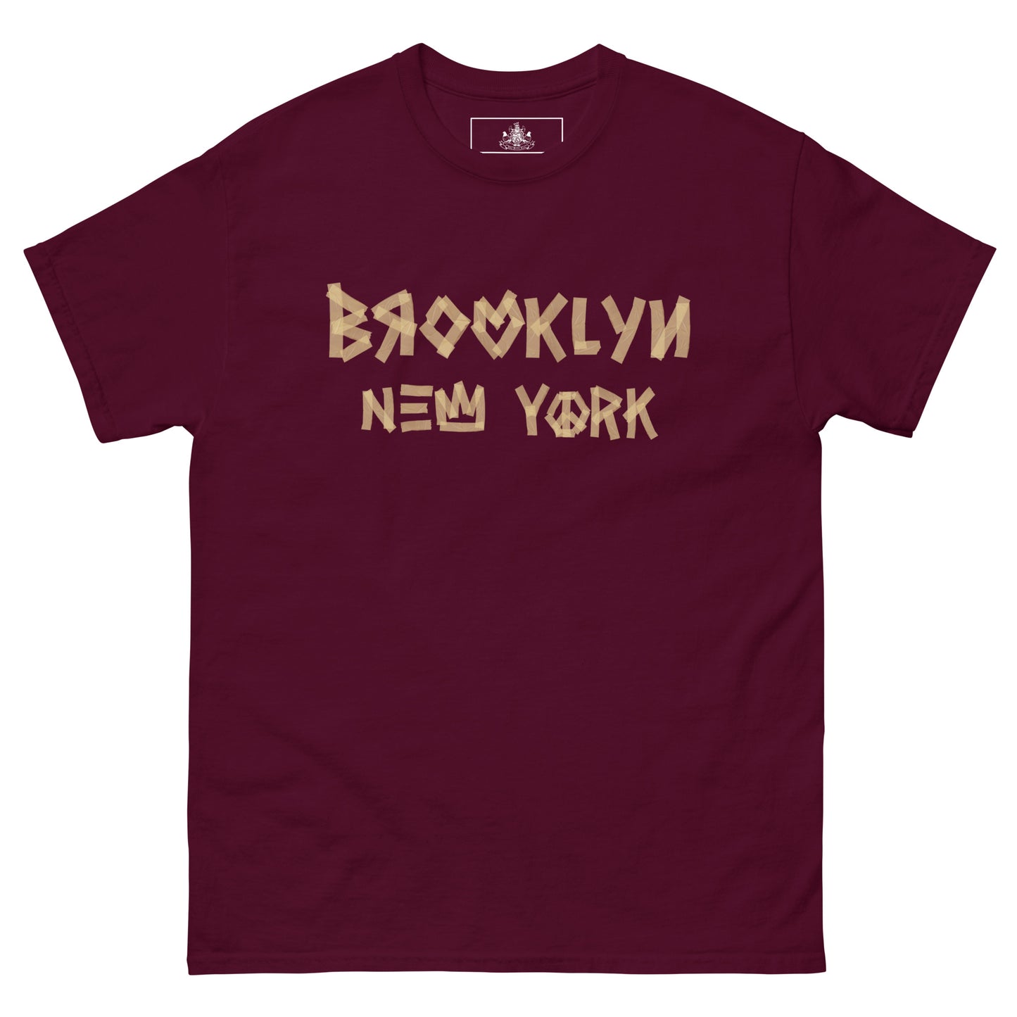 BROOKLYN "MASK & TAPE" TEE (HORIZONTAL)