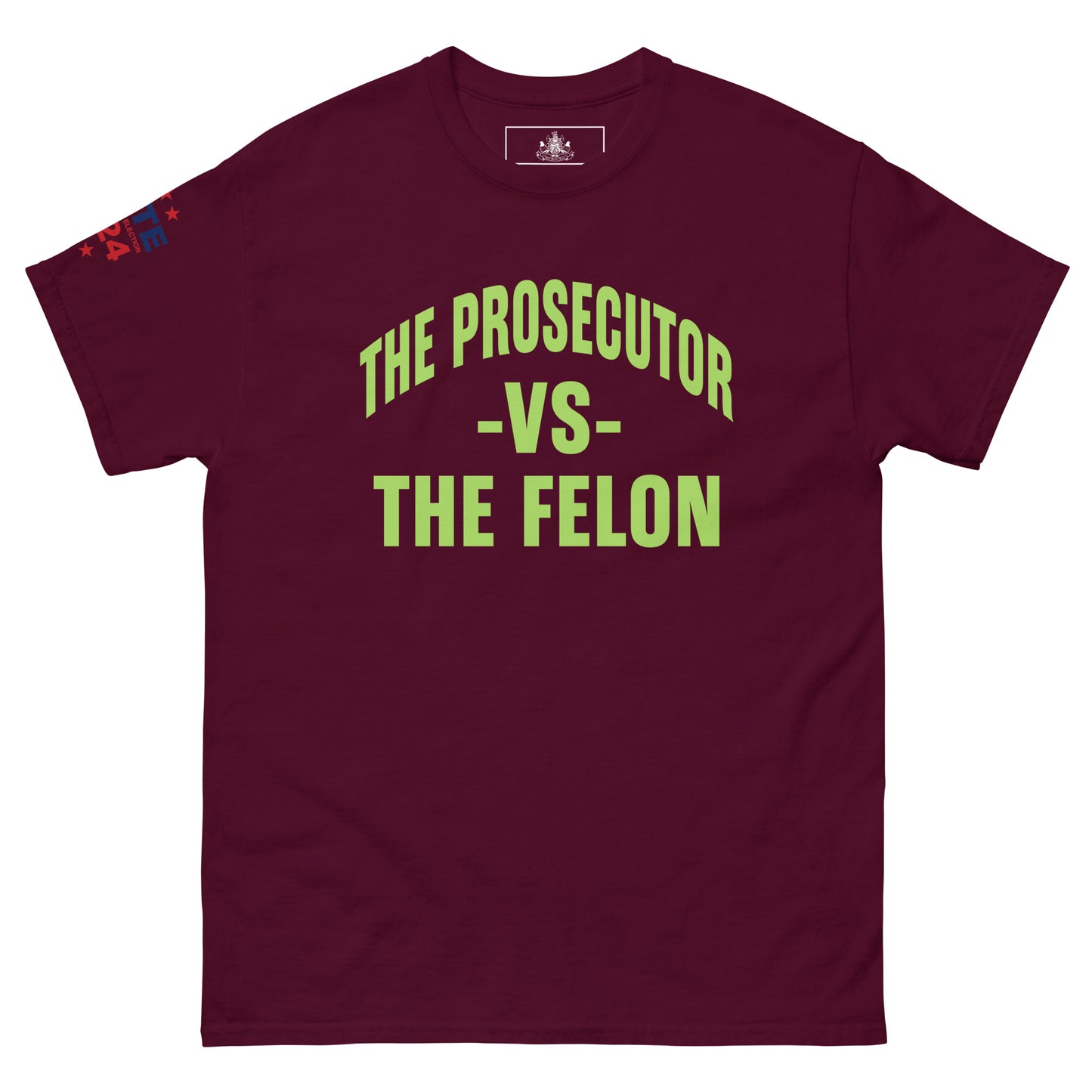 MALA: THE PROSECUTOR VS THE FELON UNISEX TEE (GREEN)