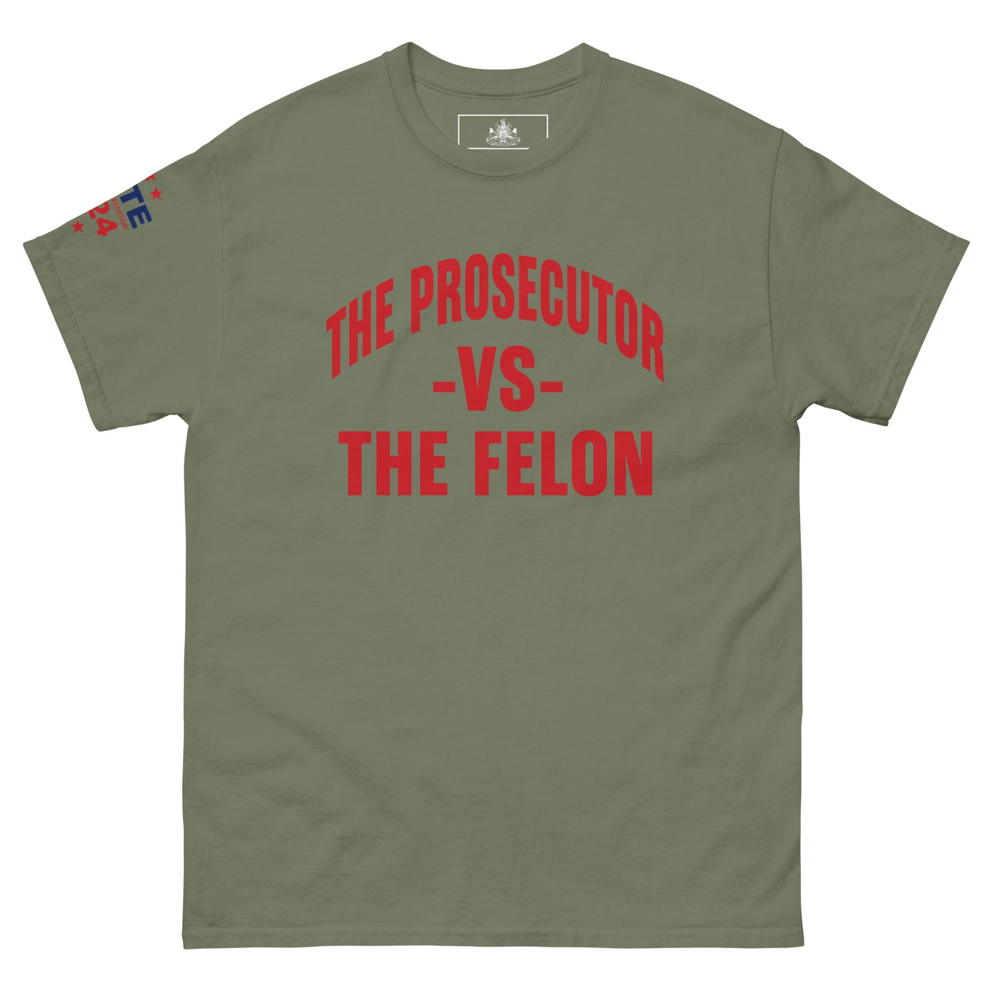 MALA: THE PROSECUTOR VS THE FELON UNISEX TEE (RED)