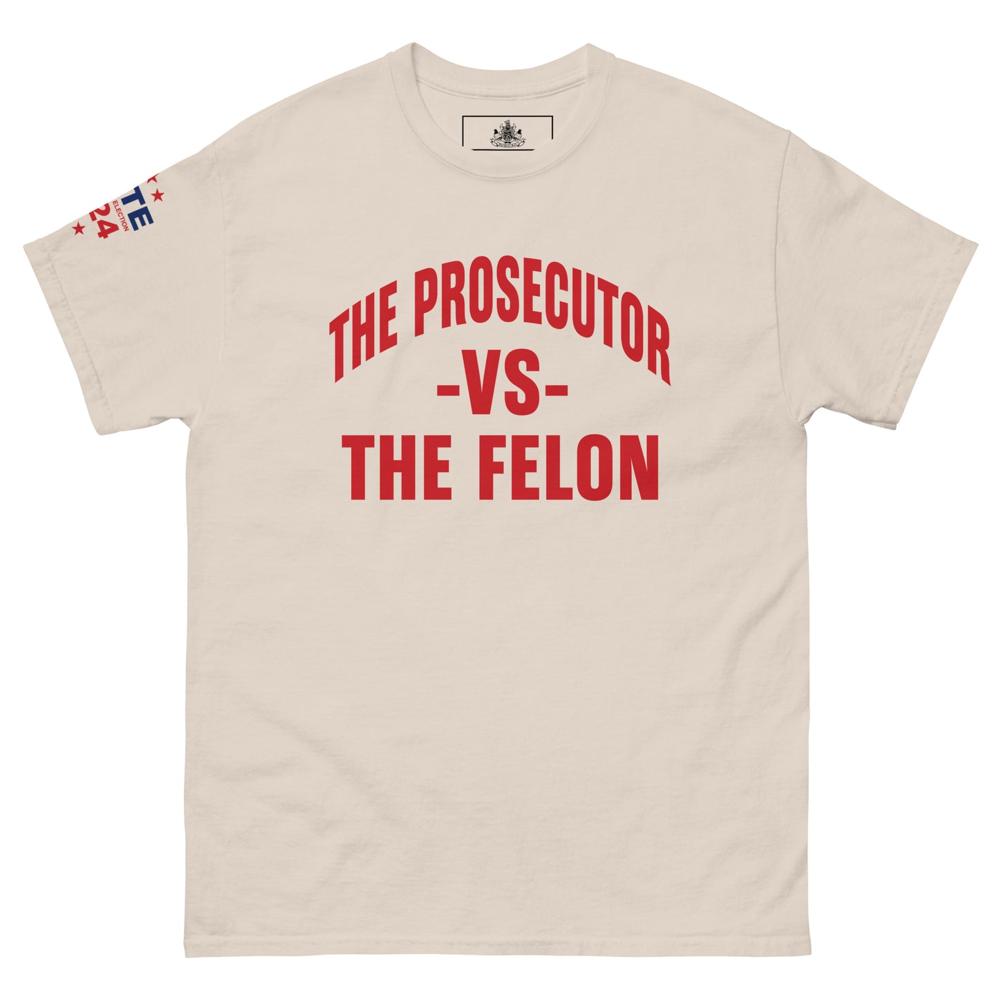 MALA: THE PROSECUTOR VS THE FELON UNISEX TEE (RED)