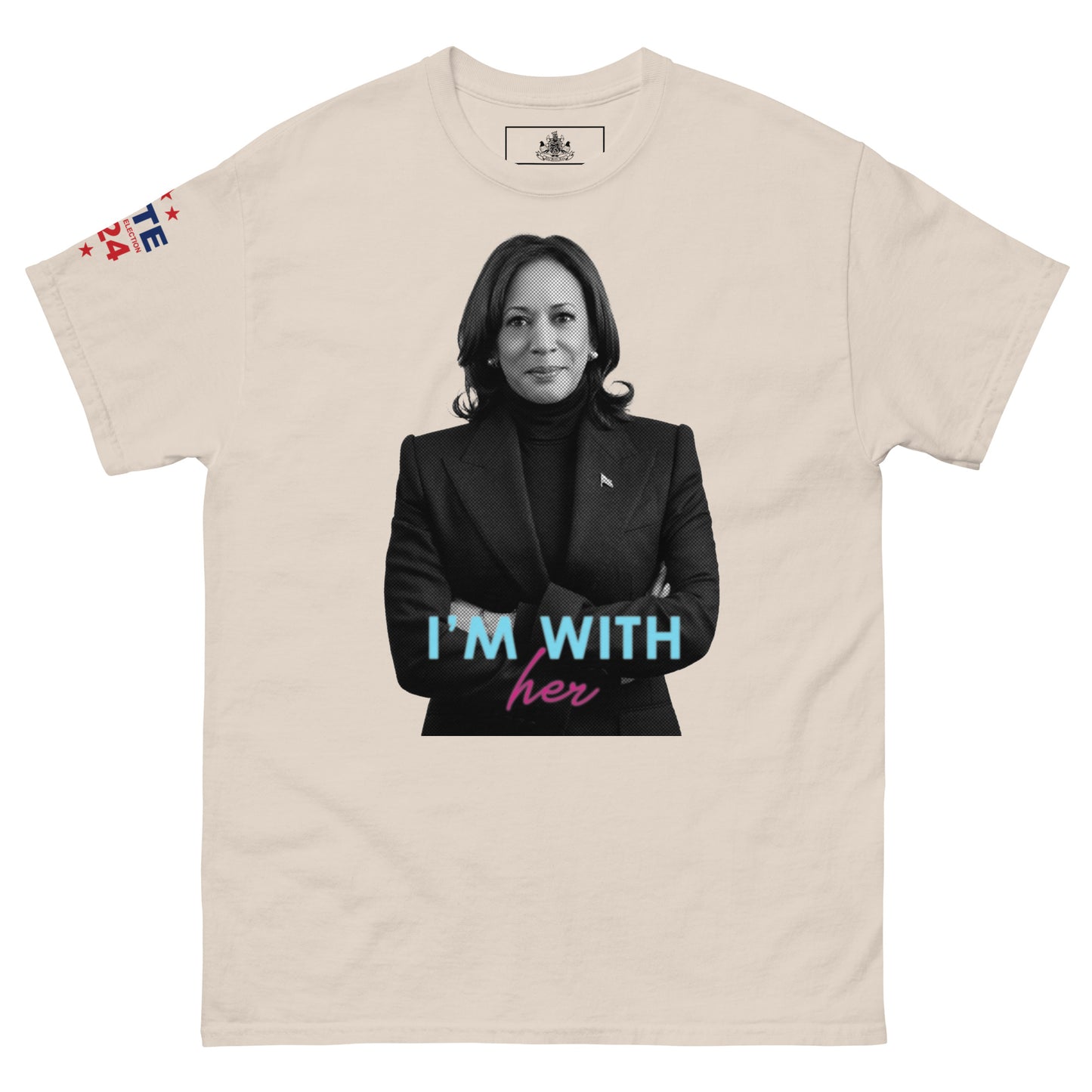 MALA: I'M WITH HER UNISEX TEE (BLACK)