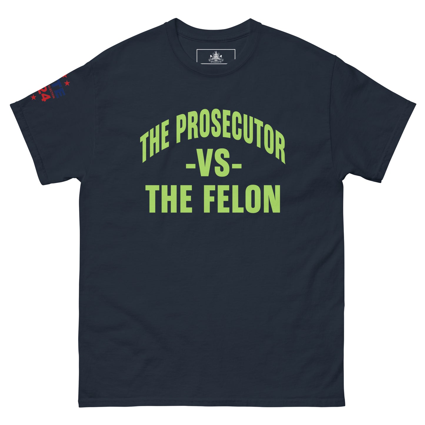 MALA: THE PROSECUTOR VS THE FELON UNISEX TEE (GREEN)