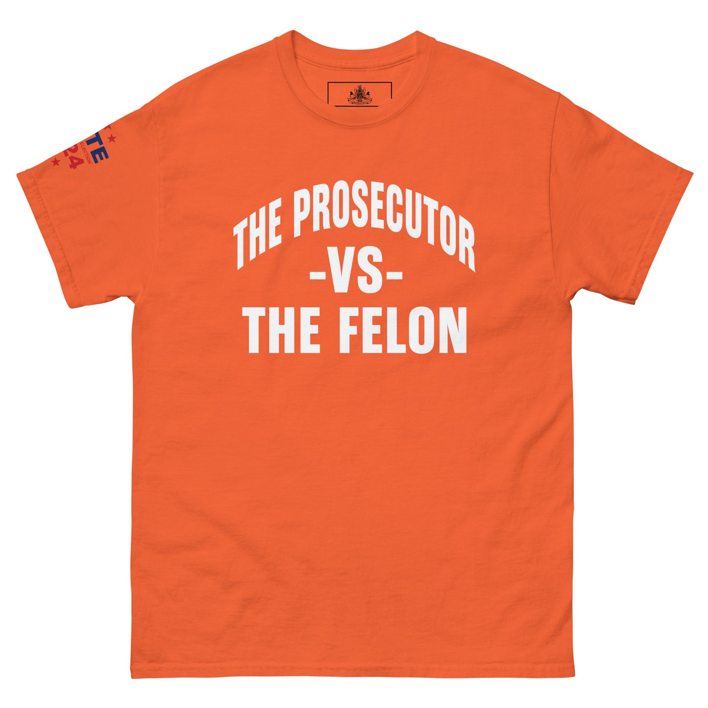 MALA: THE PROSECUTOR VS THE FELON UNISEX TEE (WHITE)