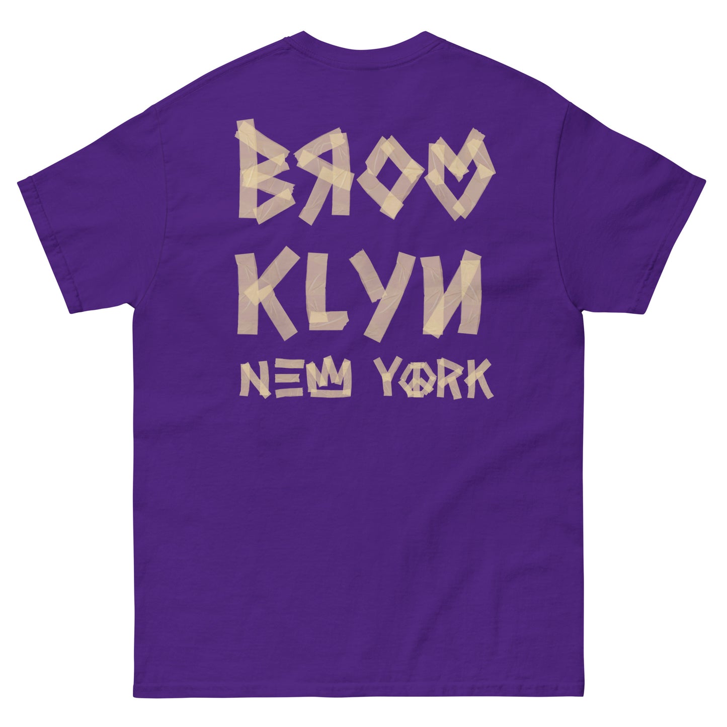 BROOKLYN "MASK & TAPE" TEE (EMBRODIERED CHEST)