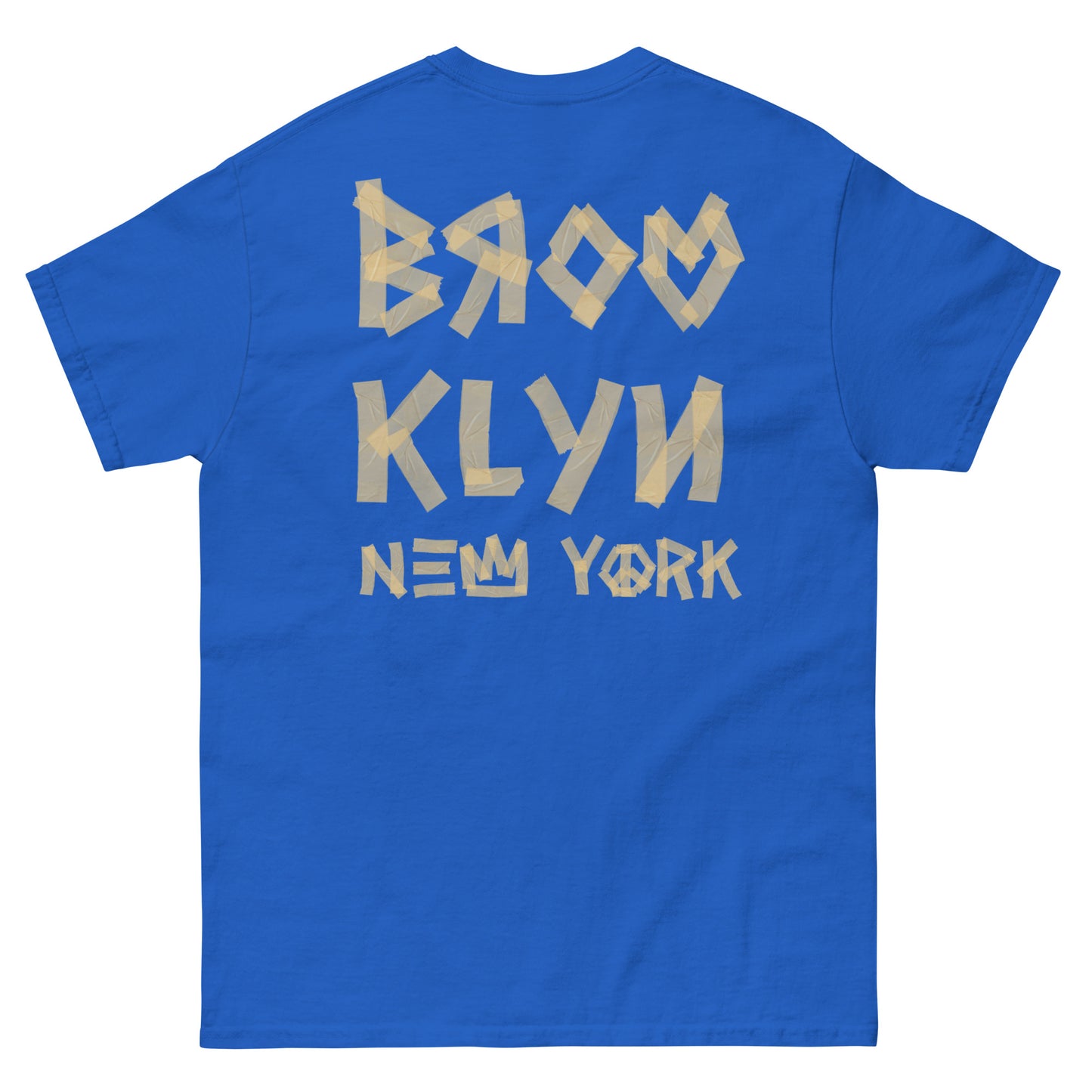 BROOKLYN "MASK & TAPE" TEE (EMBRODIERED CHEST)