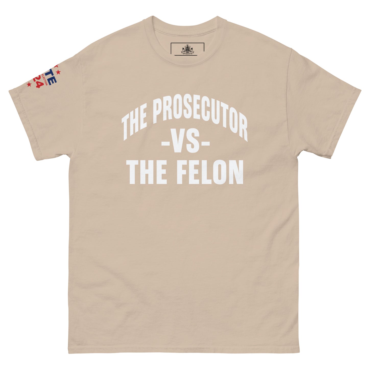 MALA: THE PROSECUTOR VS THE FELON UNISEX TEE (WHITE)