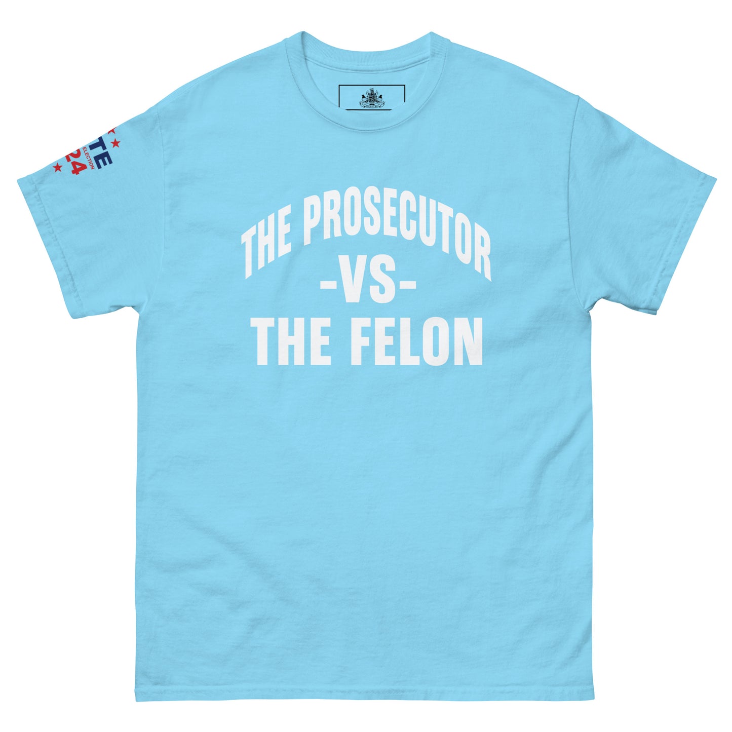 MALA: THE PROSECUTOR VS THE FELON UNISEX TEE (WHITE)