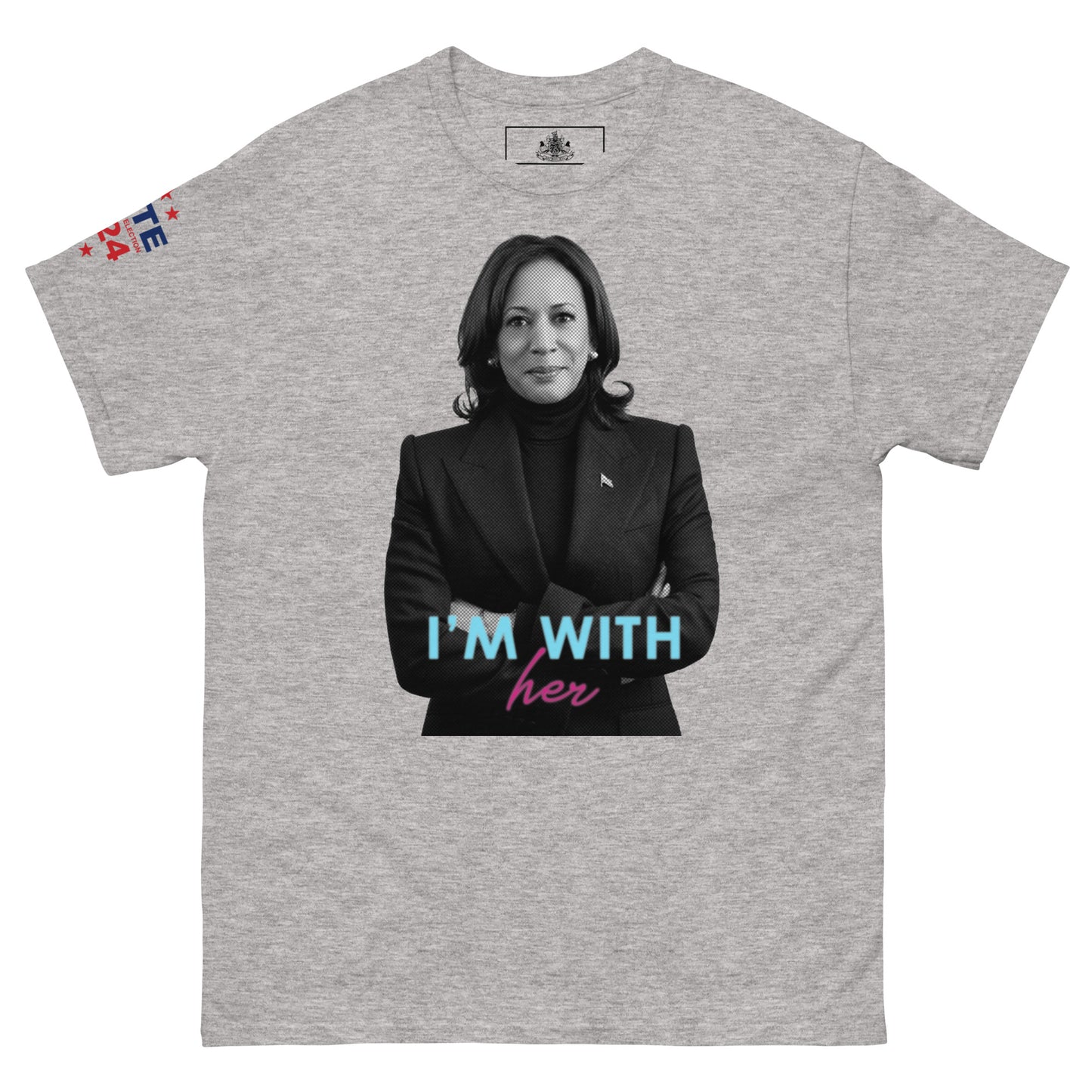 MALA: I'M WITH HER UNISEX TEE (BLACK)