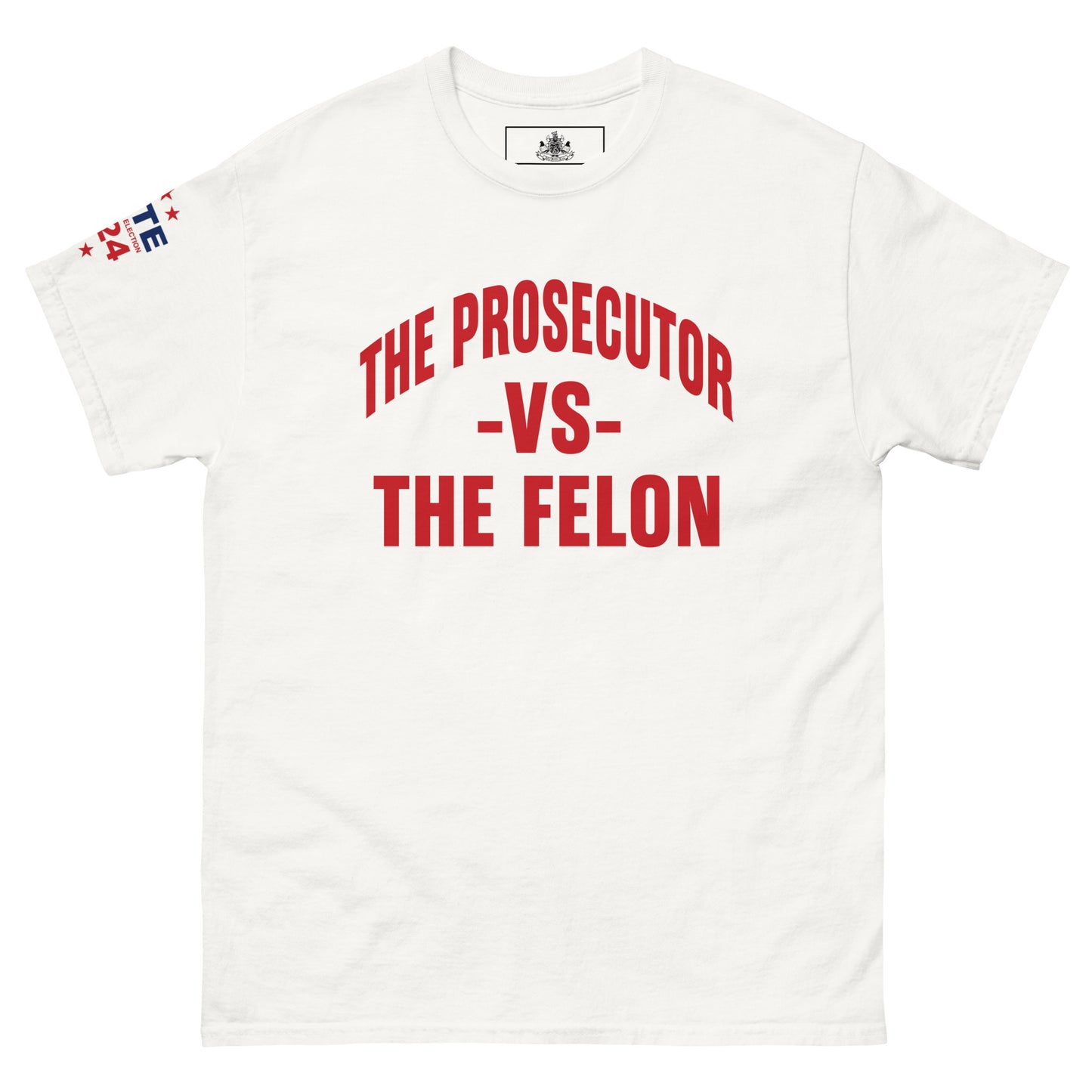 MALA: THE PROSECUTOR VS THE FELON UNISEX TEE (RED)