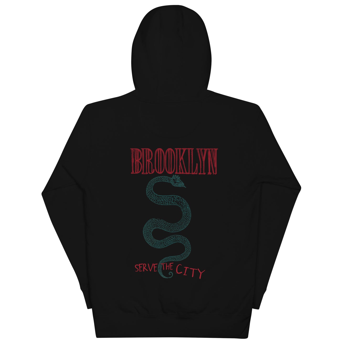 BK ROX - BROOKLYN SERVE THE CITY UNISEX HOODIE