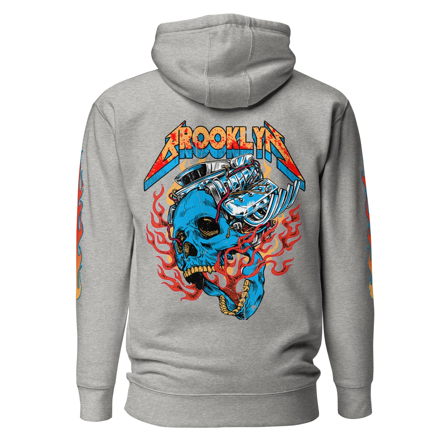 BK ROX - MOTORSKULL UNISEX HOODIE