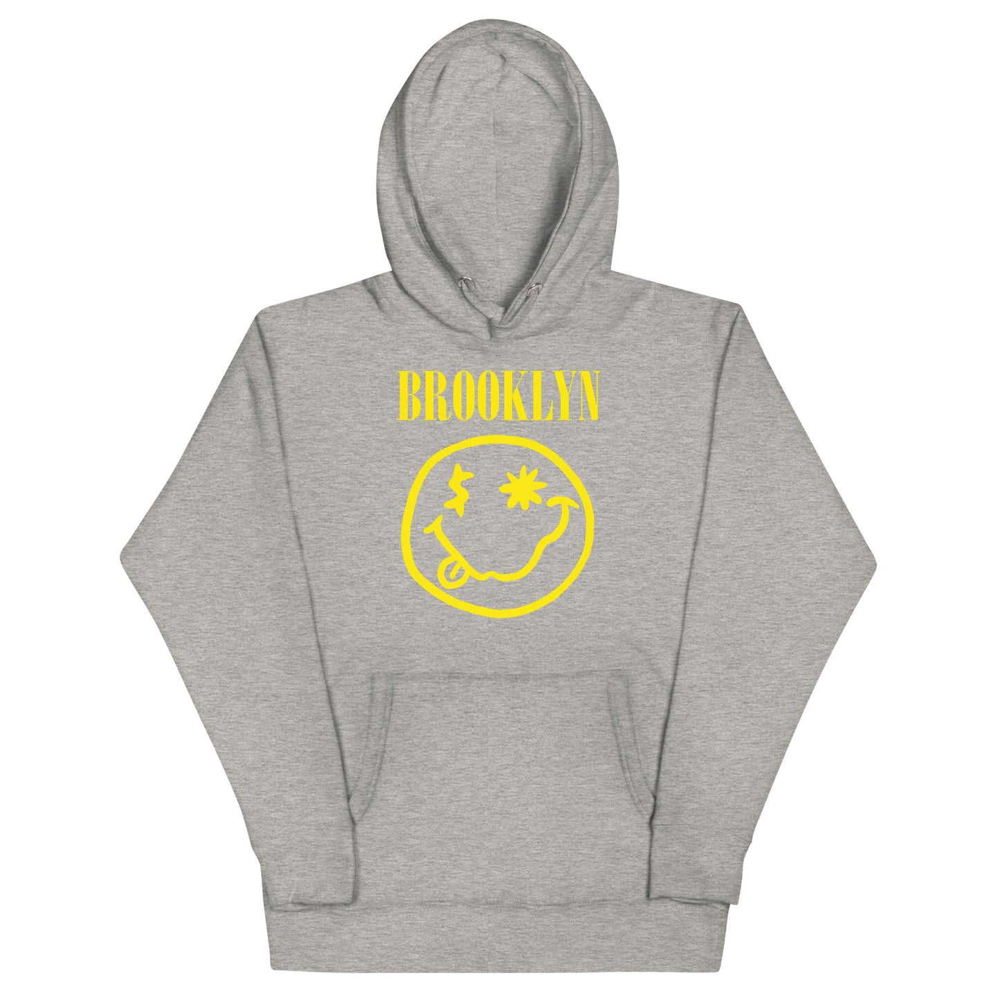 BK ROX - BROOKLYN "SMILEY" FACE UNISEX HOODIE