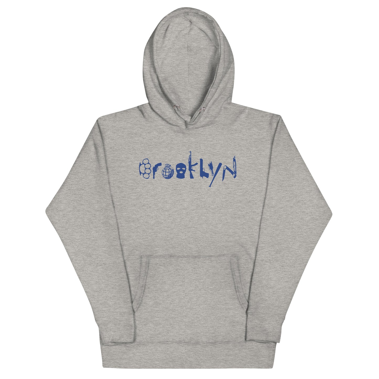 BROOKLYN ANARCHY UNISEX HOODIE (GALACTIC COBALT)