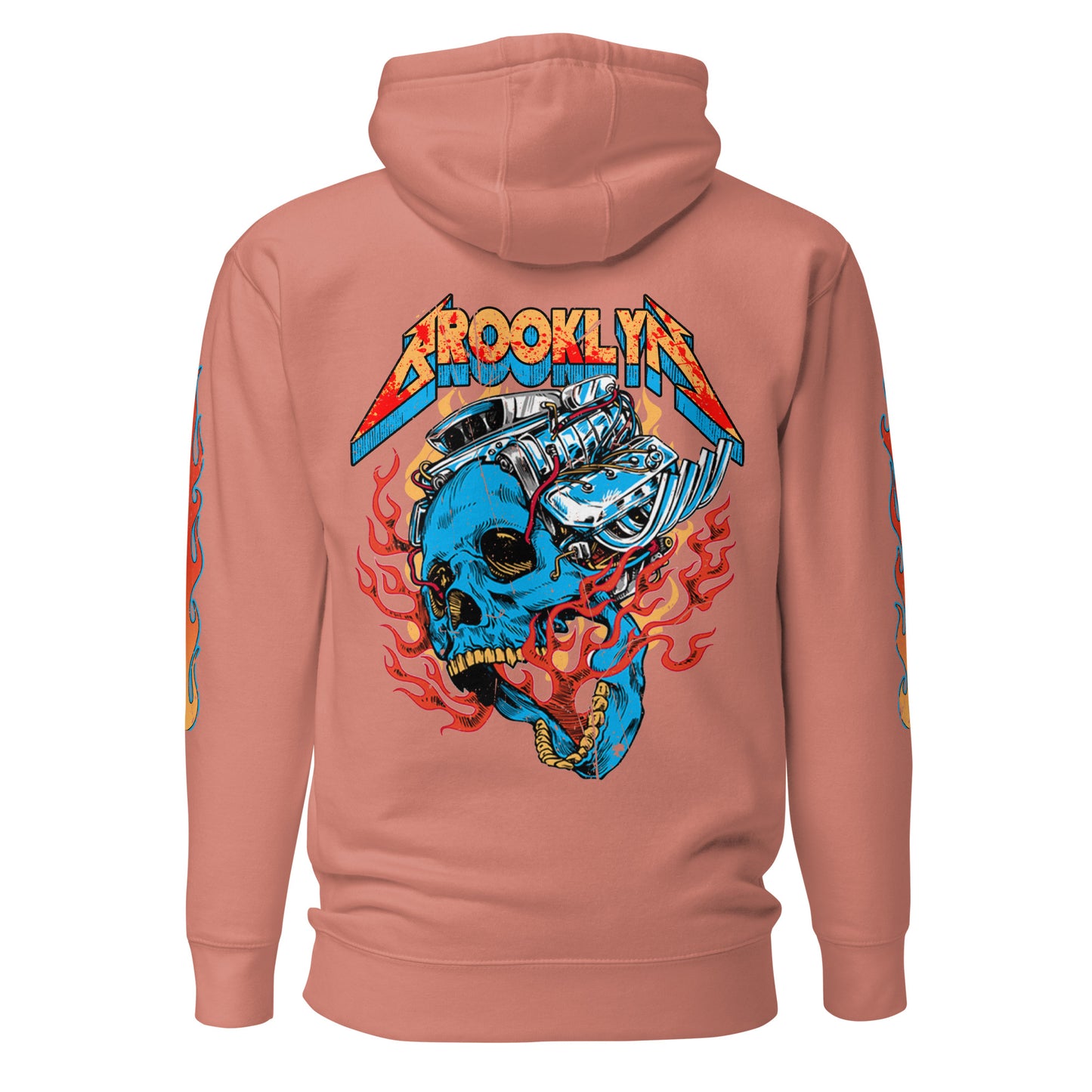 BK ROX - MOTORSKULL UNISEX HOODIE