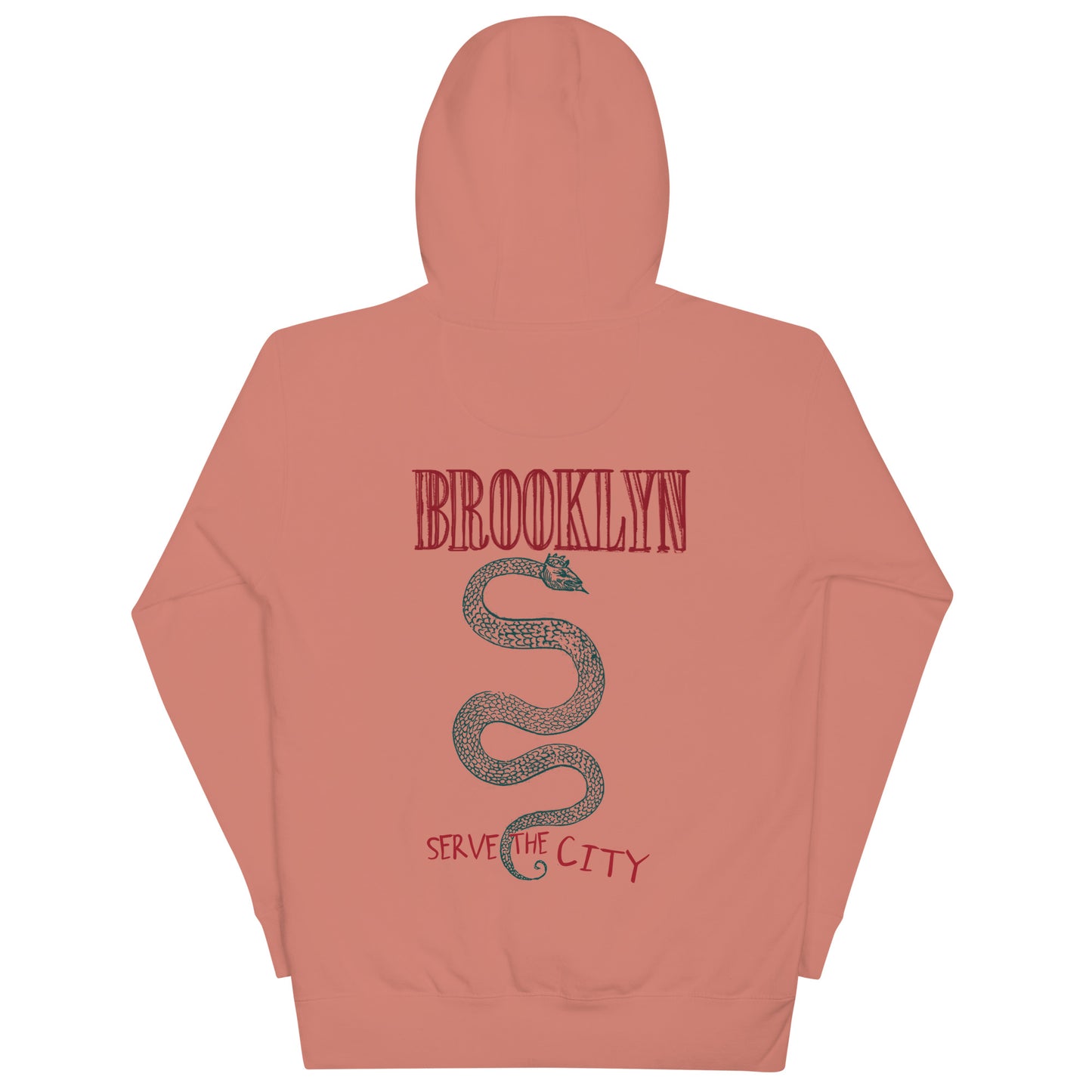 BK ROX - BROOKLYN SERVE THE CITY UNISEX HOODIE