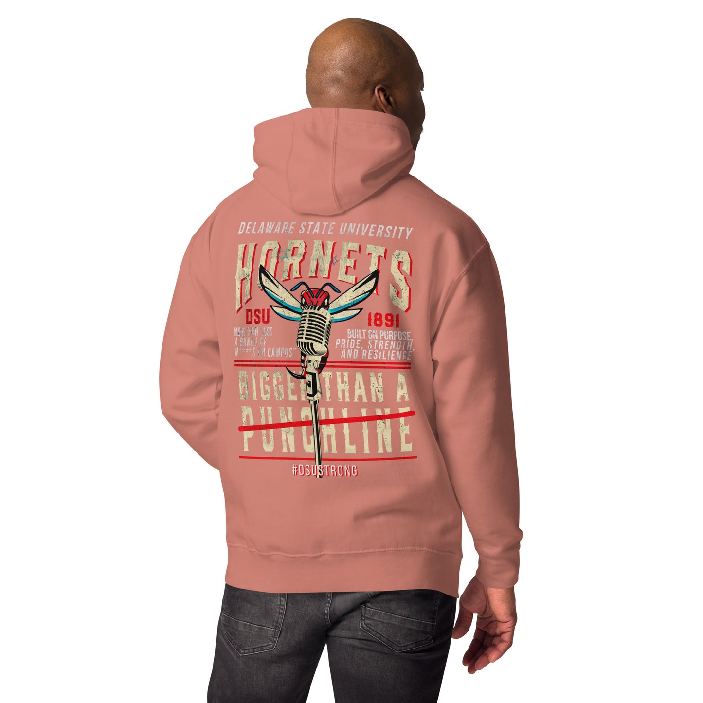 DSU...STRONGER THAN WORDS UNISEX HOODIE