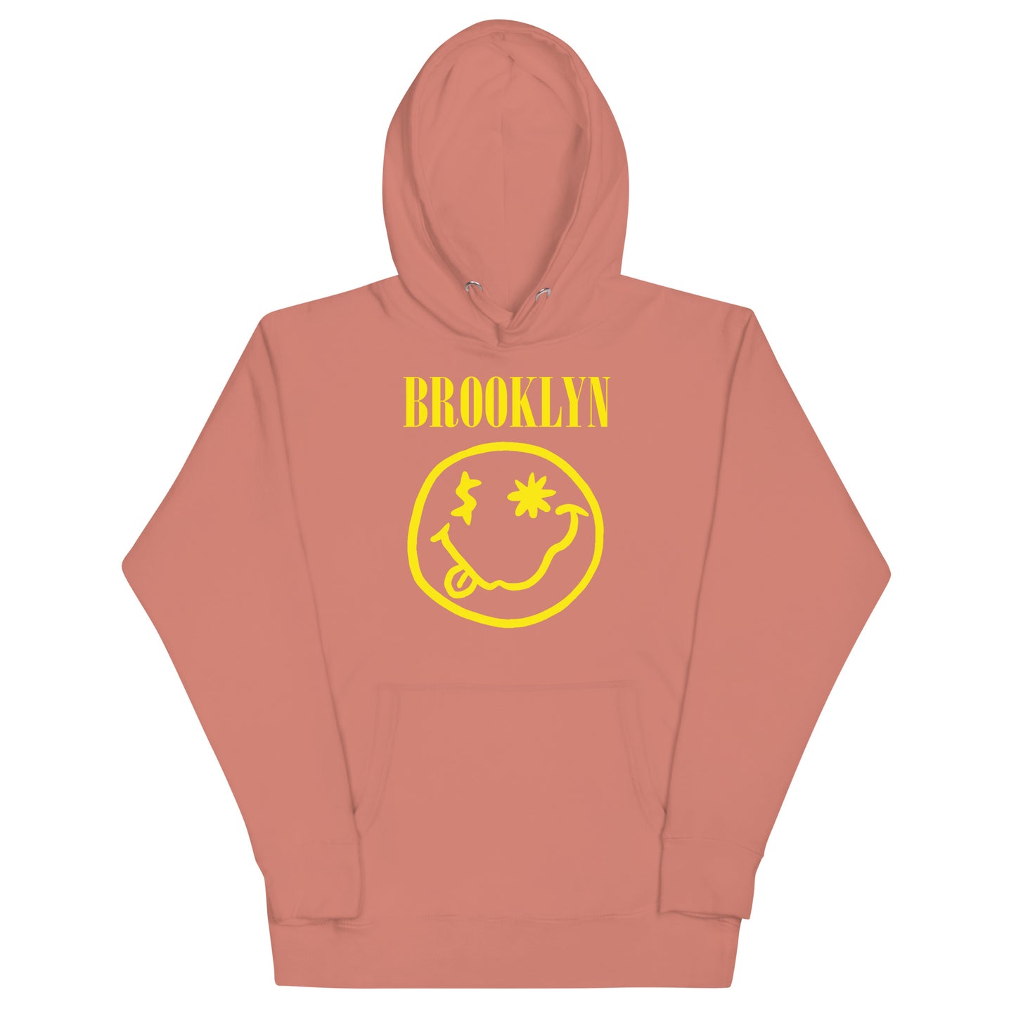 BK ROX - BROOKLYN "SMILEY" FACE UNISEX HOODIE