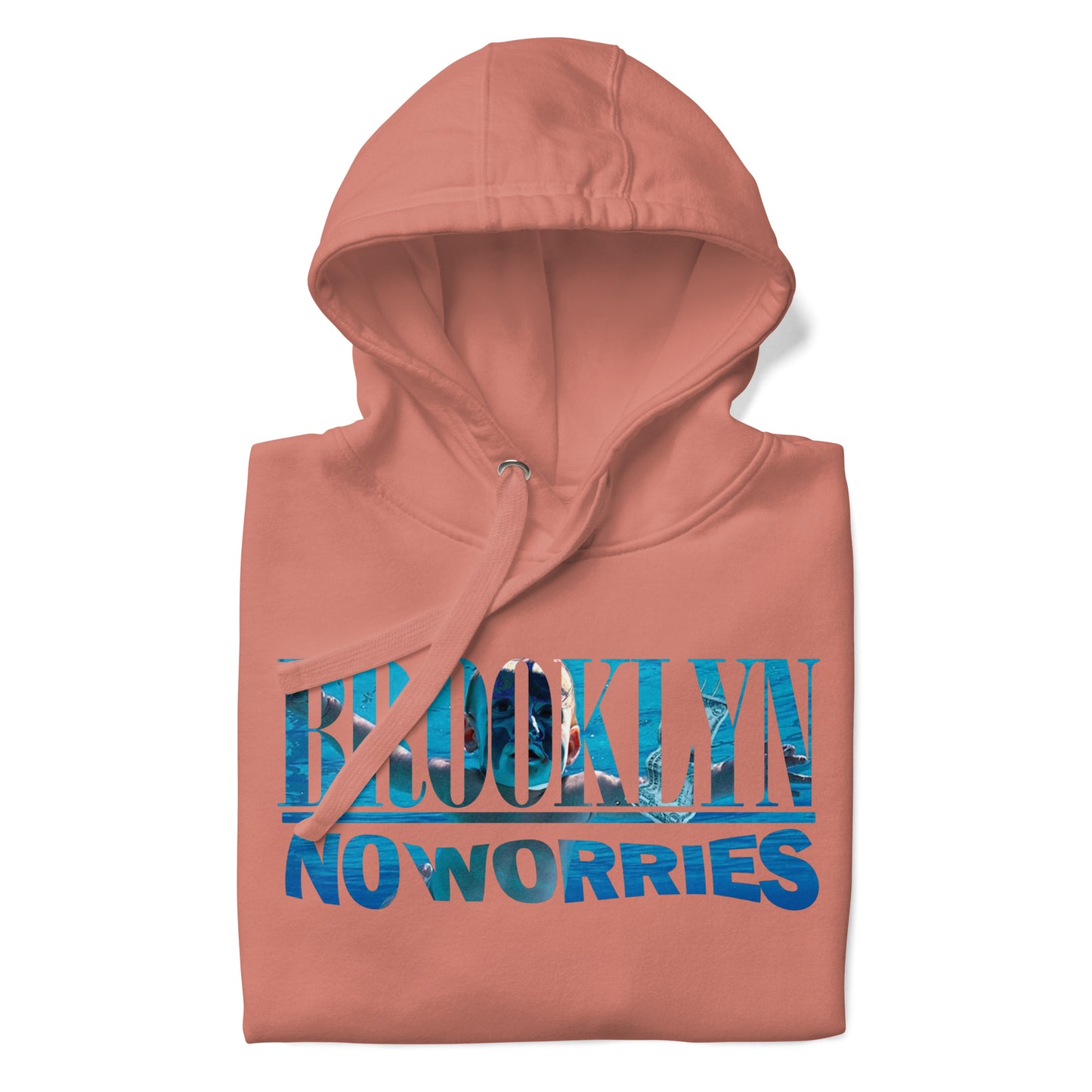 BK ROX - BROOKLYN NO WORRIES UNISEX HOODIE