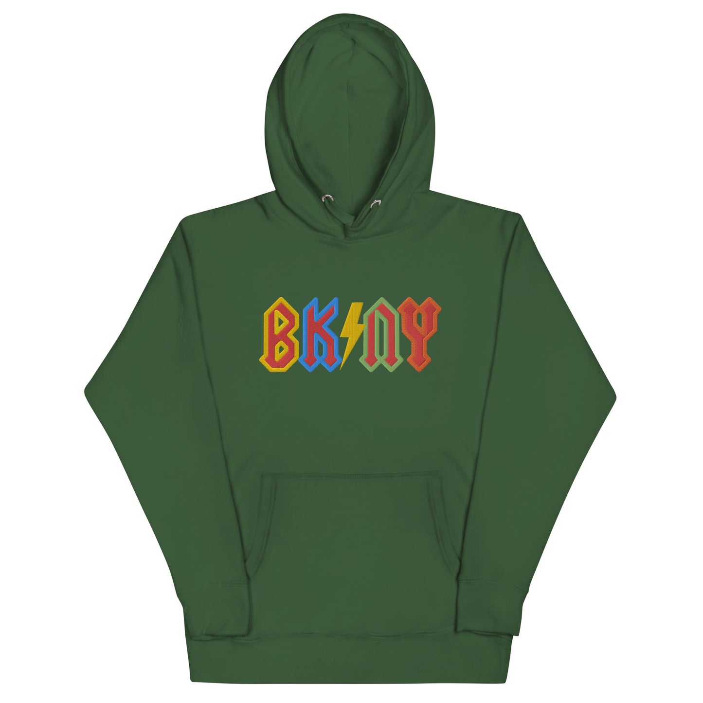 BK ROX - AC/DC STYLE BK/NY (MULTI 2) UNISEX HOODIE